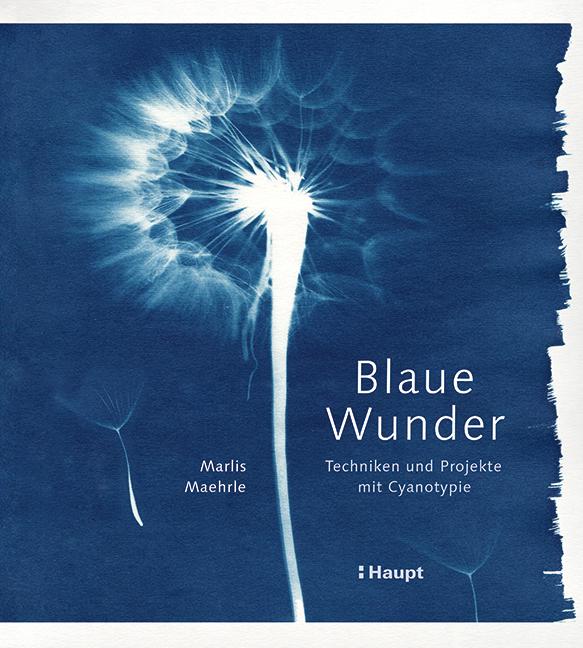 Vorderes Coverbild Blaue Wunder - Techniken und Projekte mit Cyanotypie