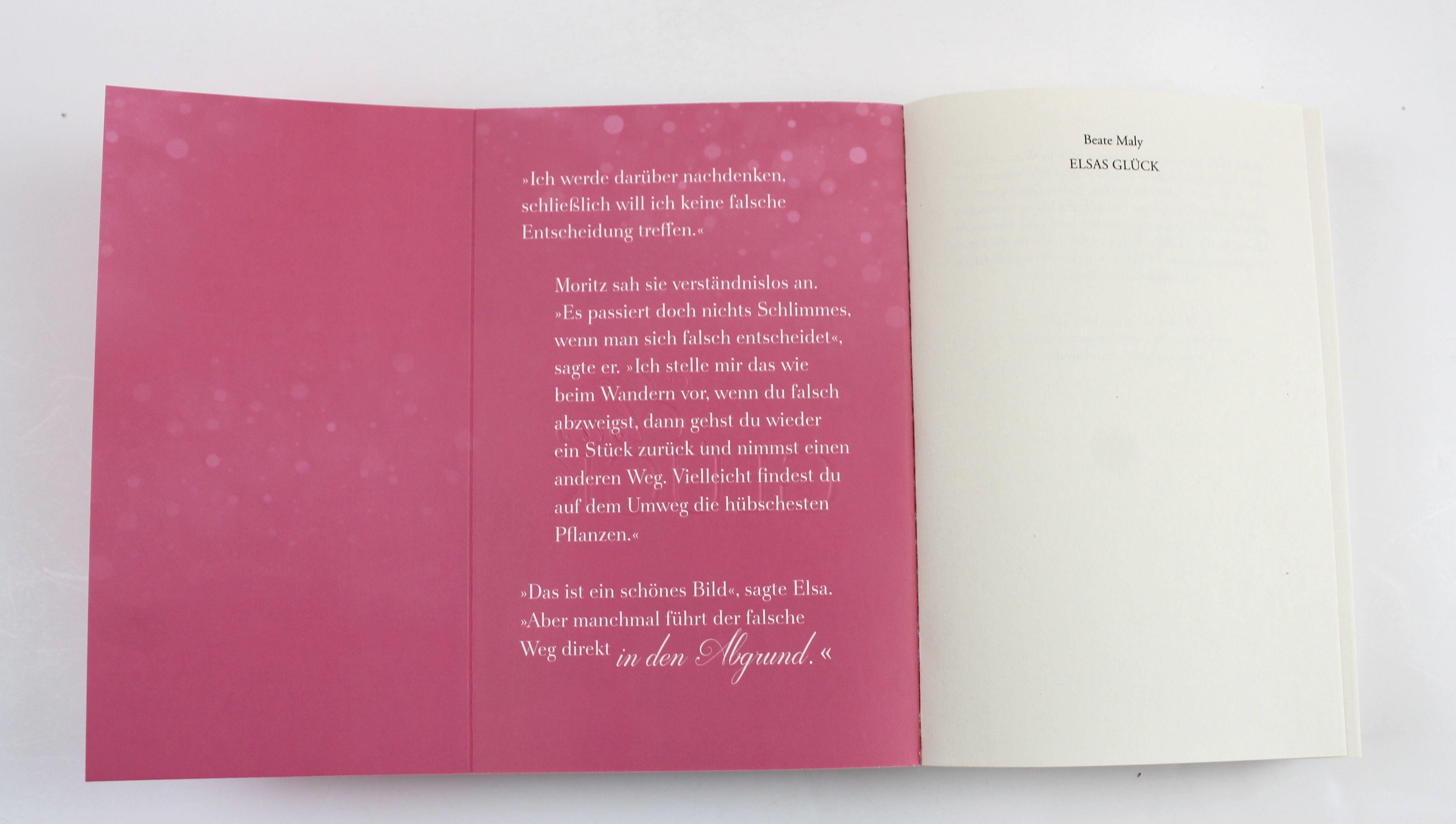 Beispielinhalt (Bild) Elsas Glück