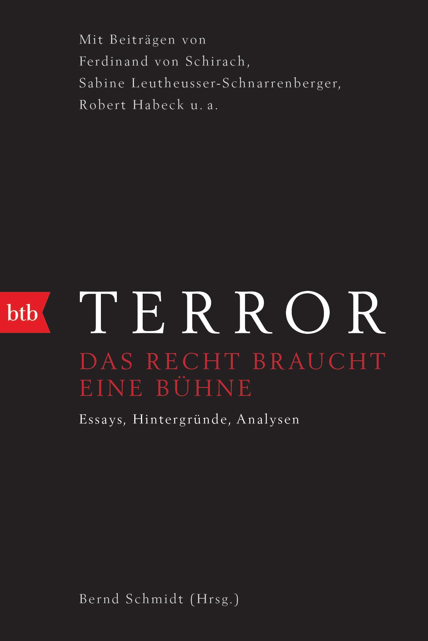 Vorderes Coverbild Terror - Das Recht braucht eine Bühne