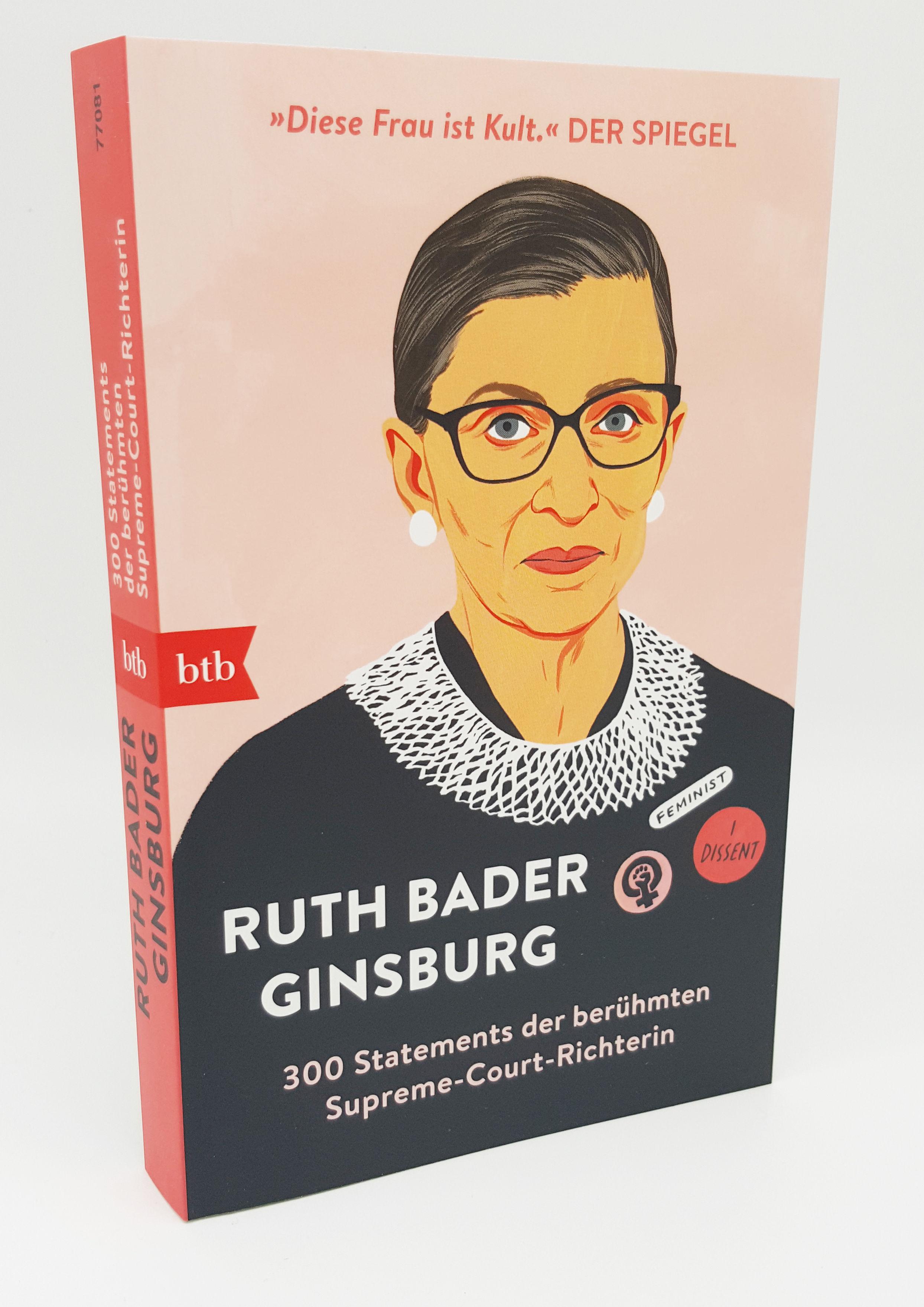Beispielinhalt (Bild) Ruth Bader Ginsburg
