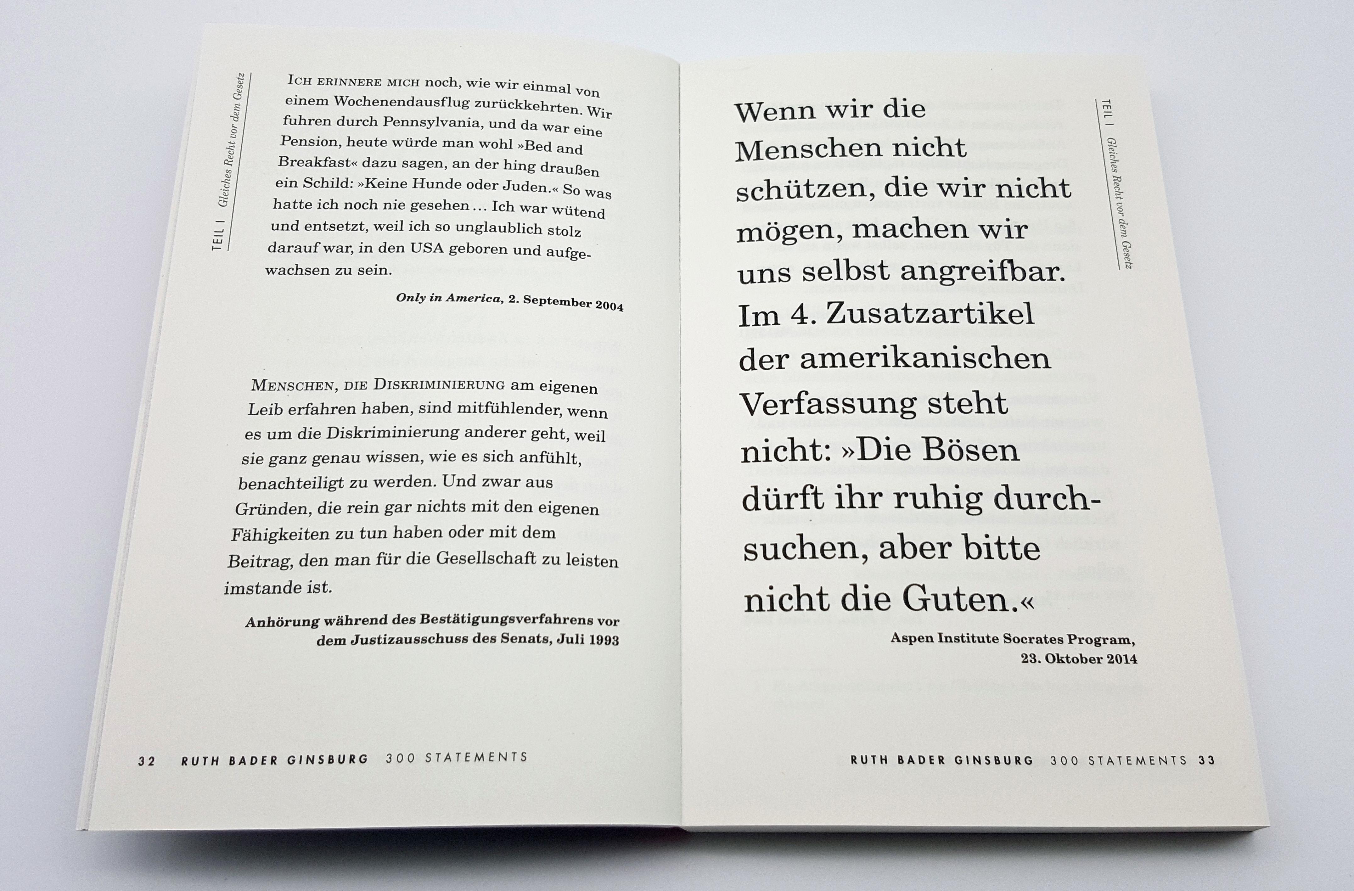 Beispielinhalt (Bild) Ruth Bader Ginsburg