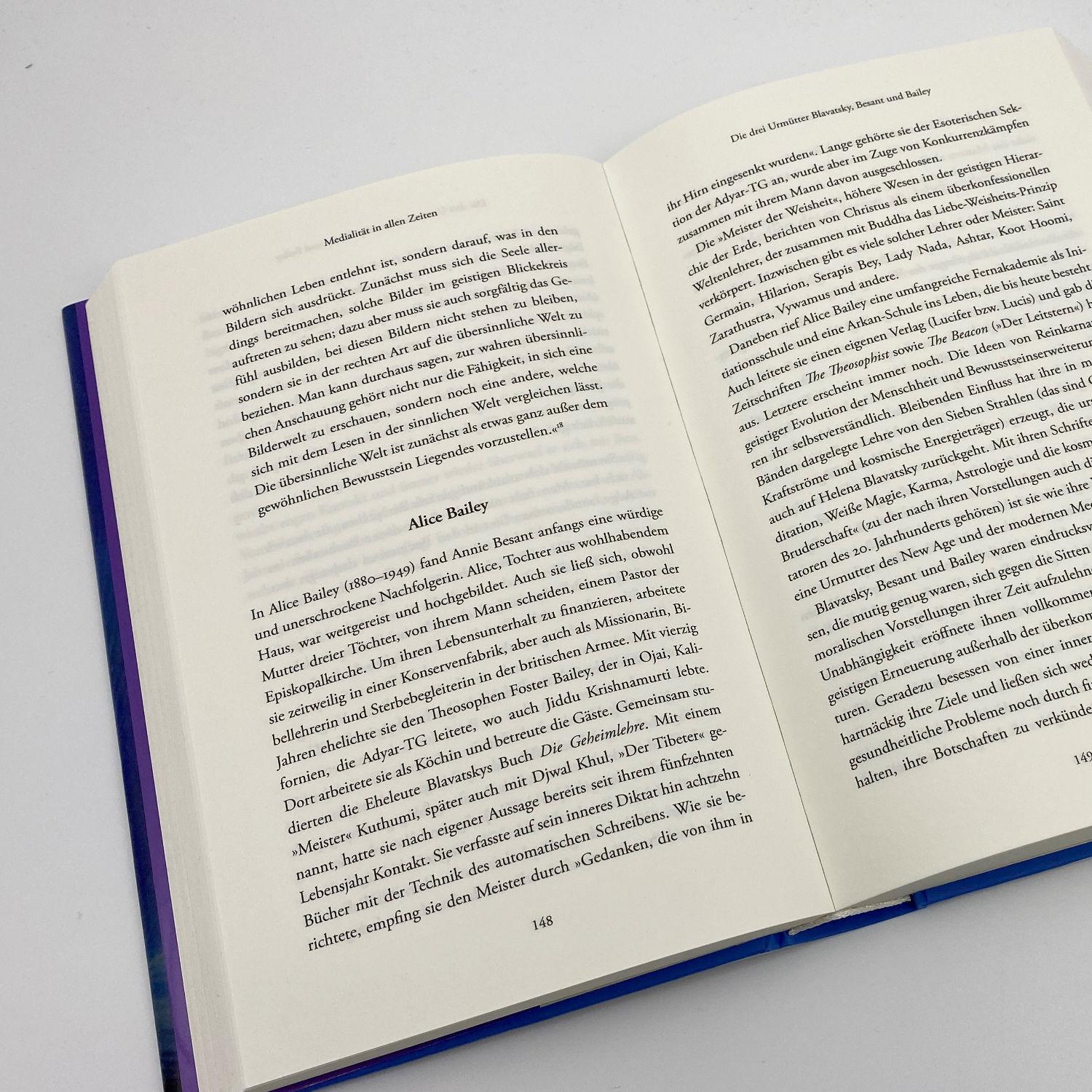 Beispielinhalt (Bild) Medialität und Trance