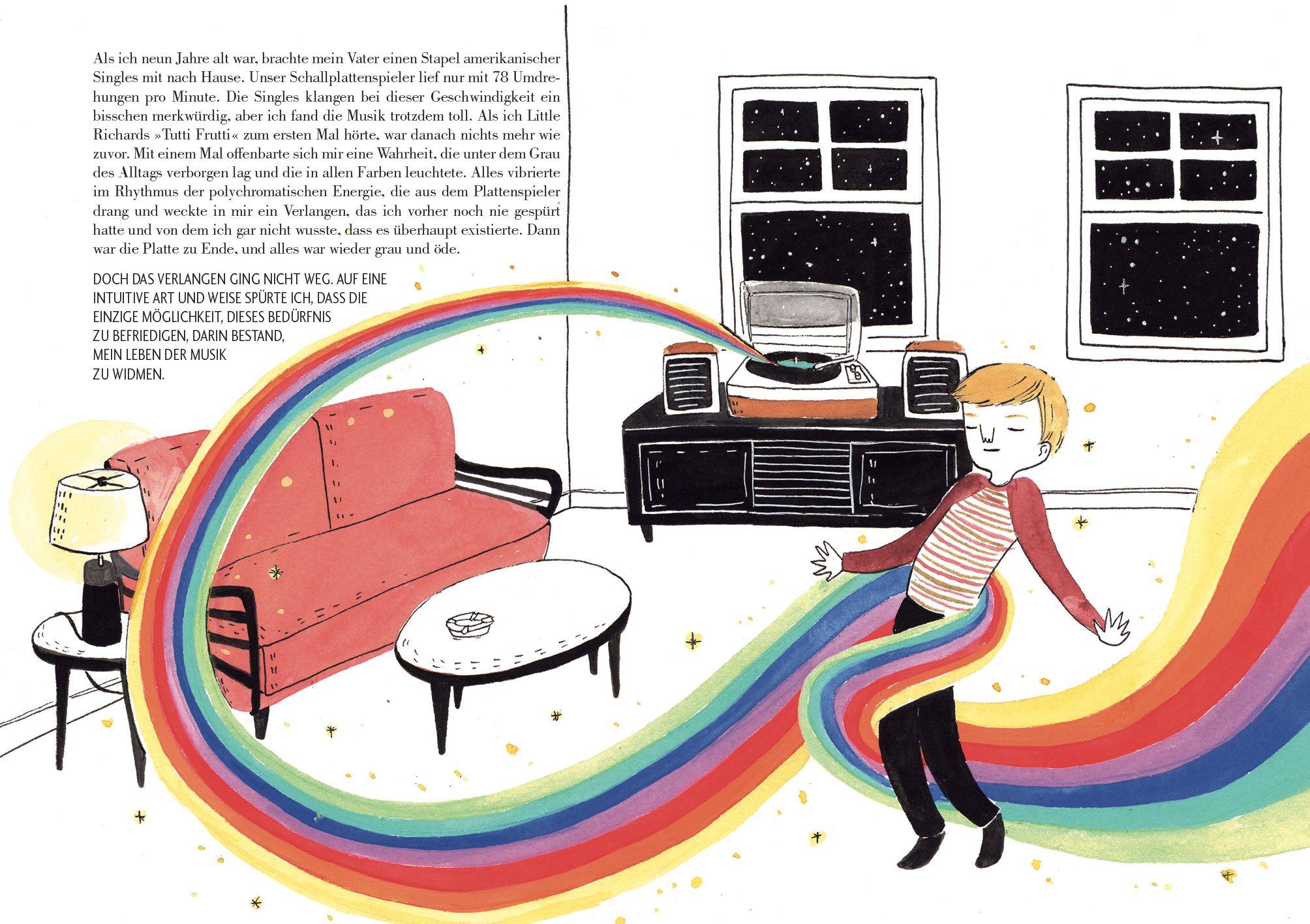 Beispielinhalt (Bild) Bowie