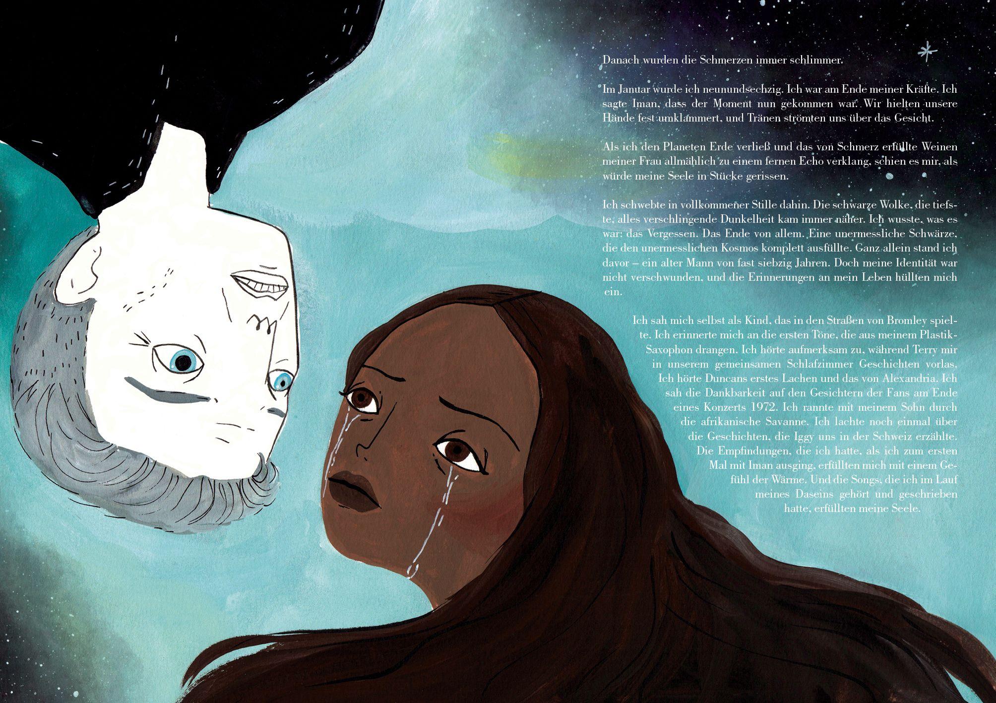 Beispielinhalt (Bild) Bowie