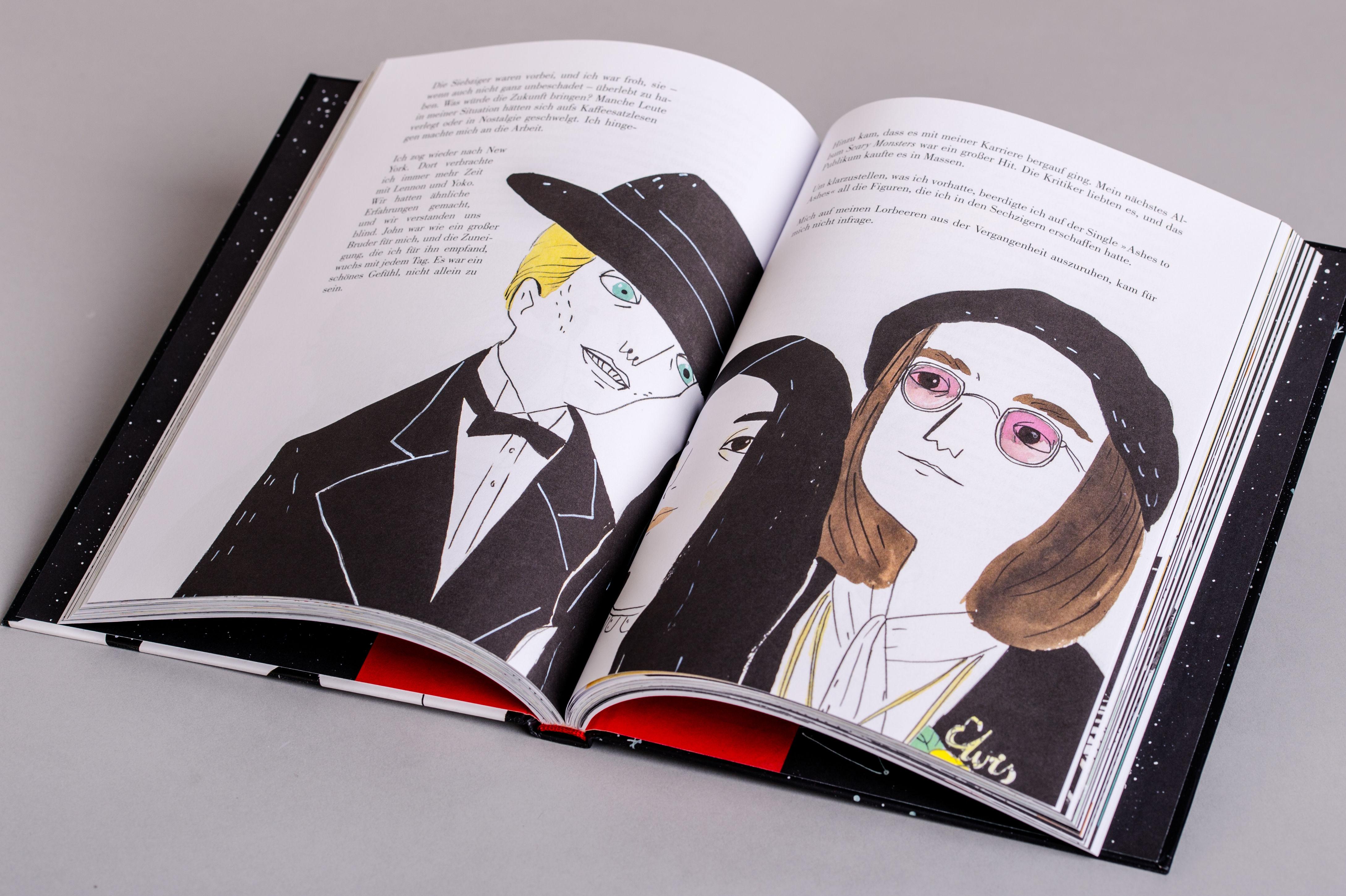 Beispielinhalt (Bild) Bowie