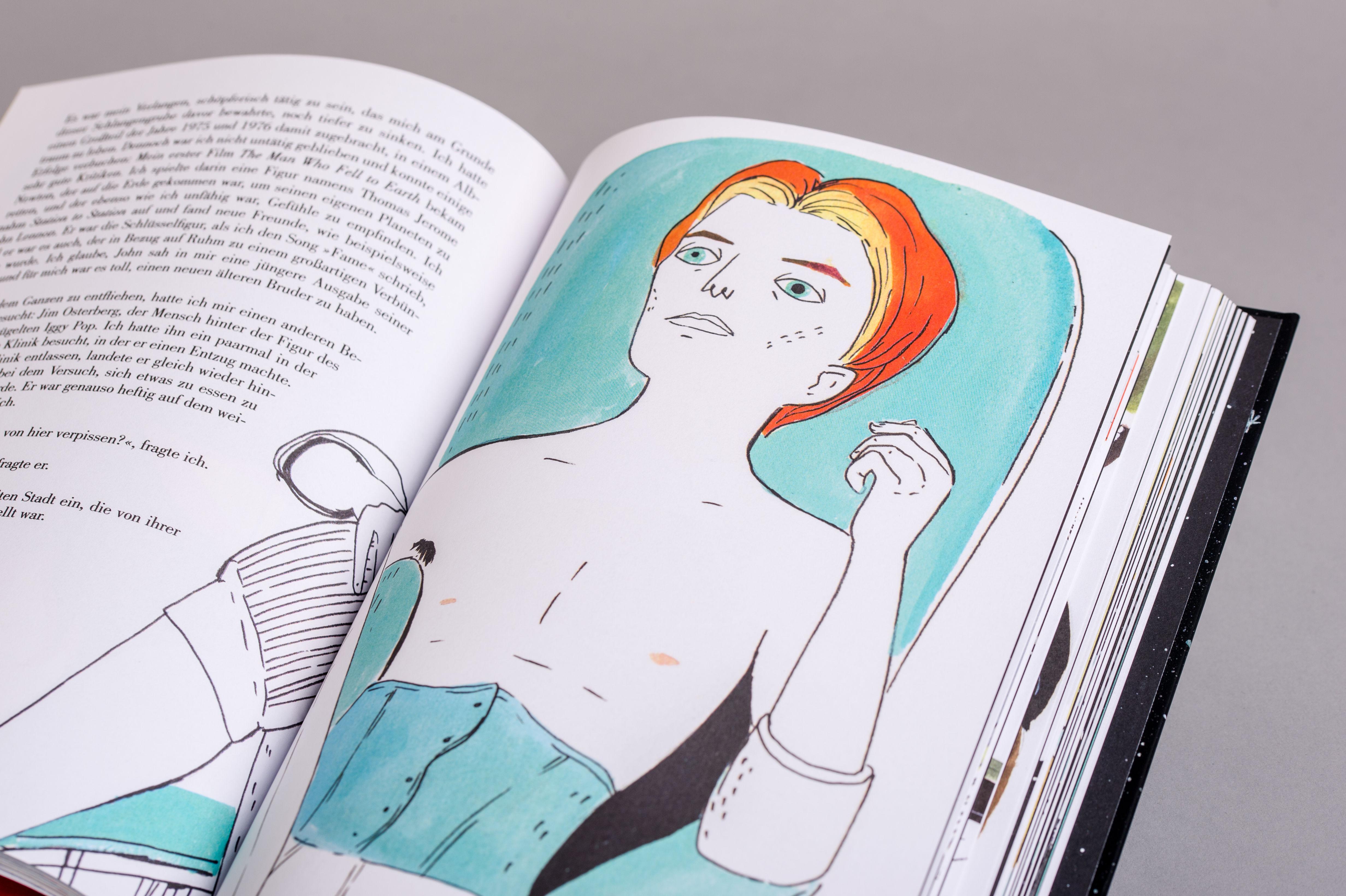 Beispielinhalt (Bild) Bowie