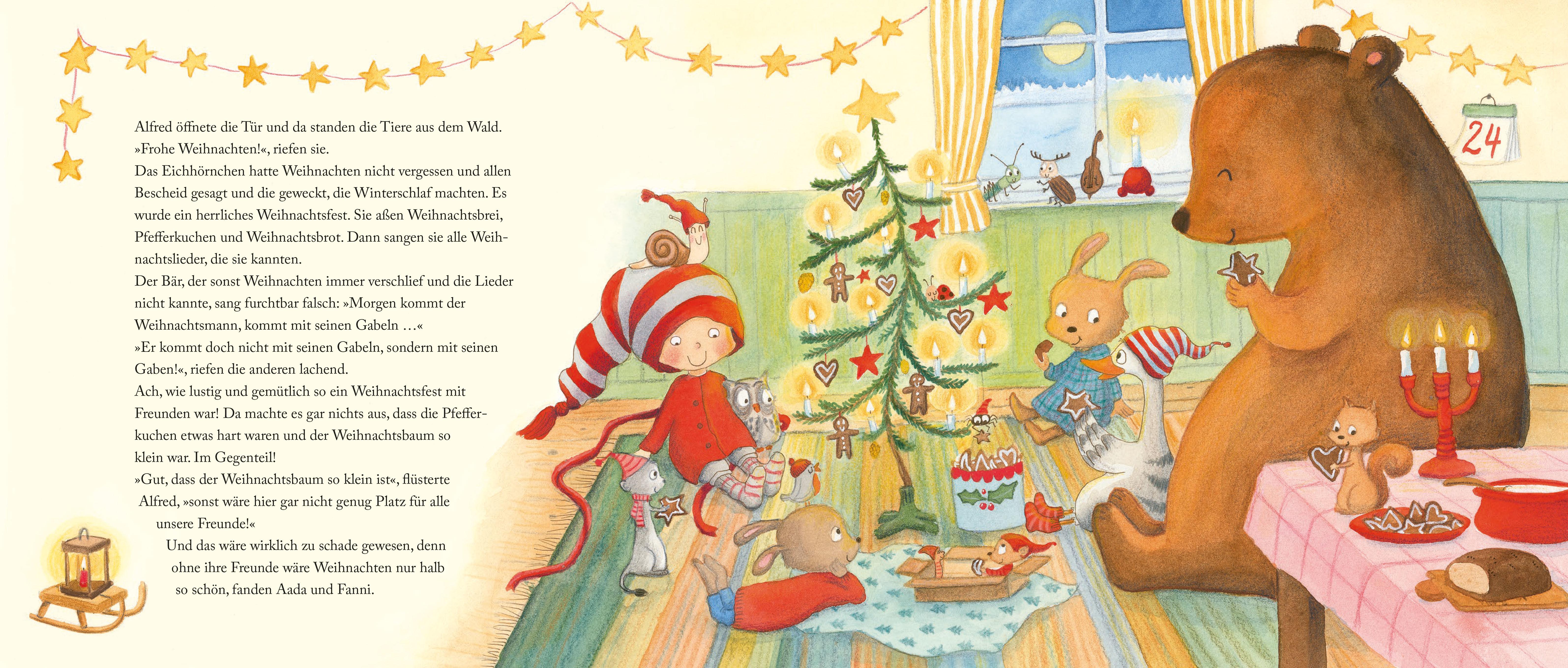 Beispielinhalt (Bild) Wichtel Alfred - Wirbel um das Weihnachtsfest
