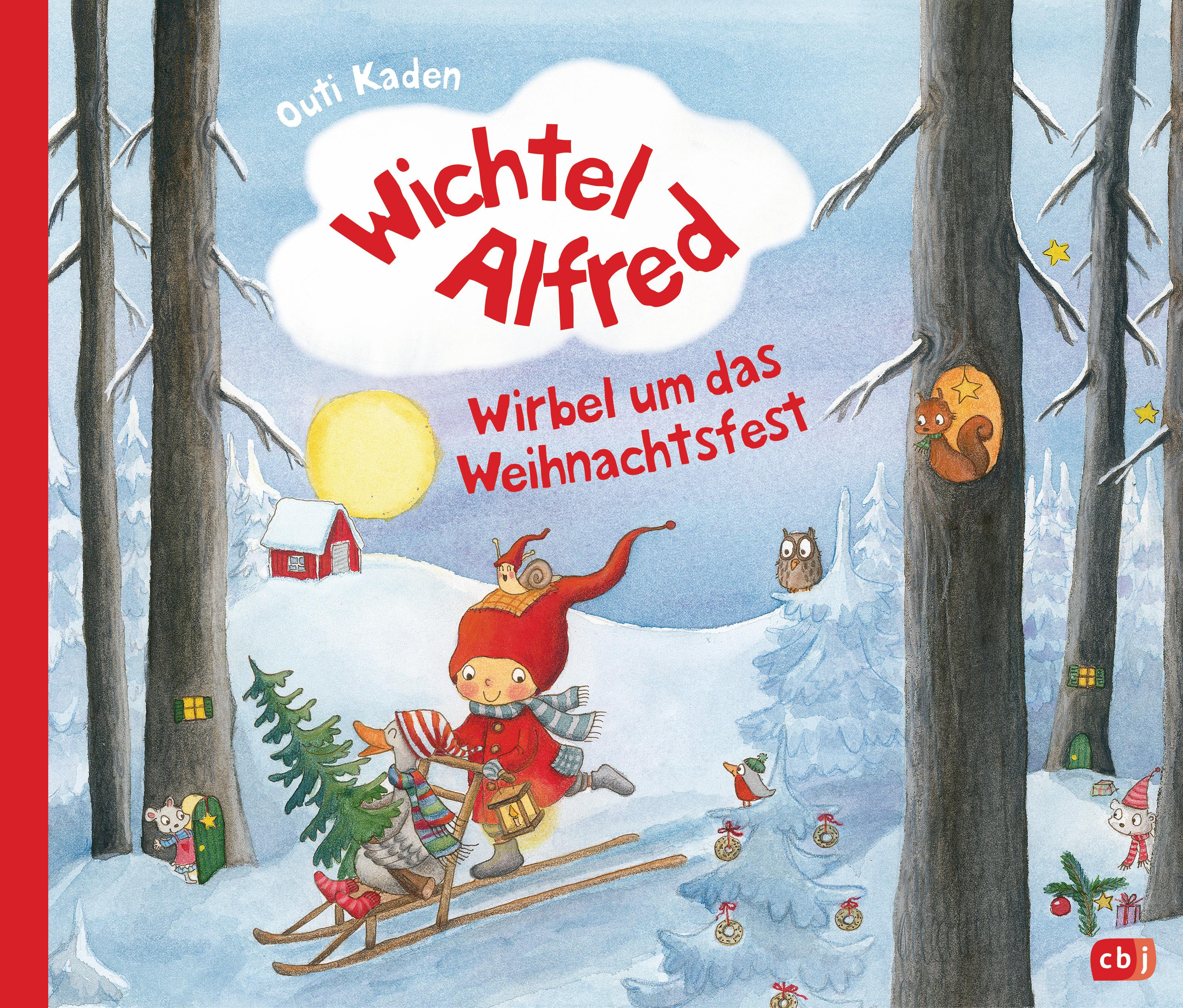 Vorderes Coverbild Wichtel Alfred - Wirbel um das Weihnachtsfest