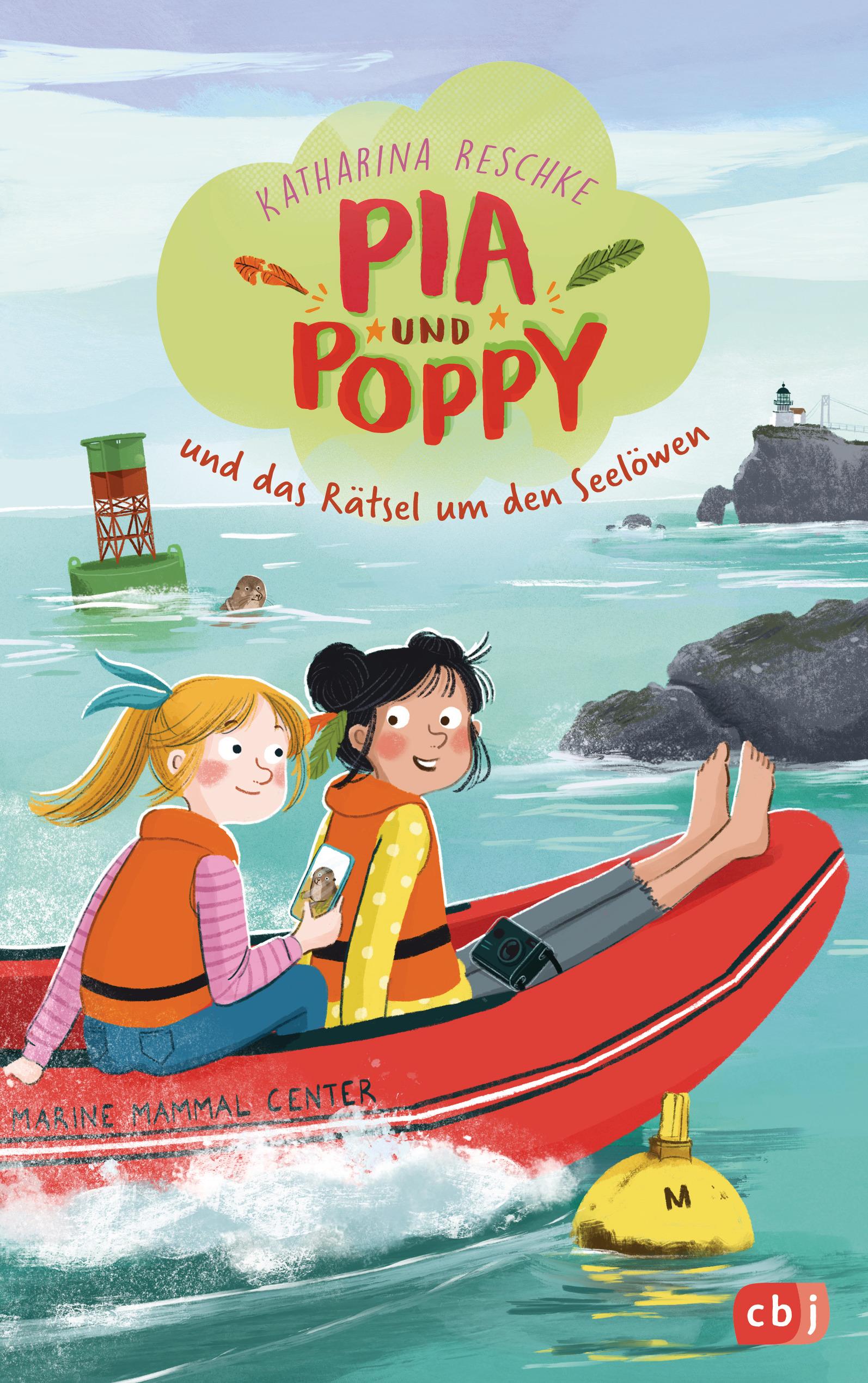 Vorderes Coverbild Pia & Poppy und das Rätsel um den Seelöwen