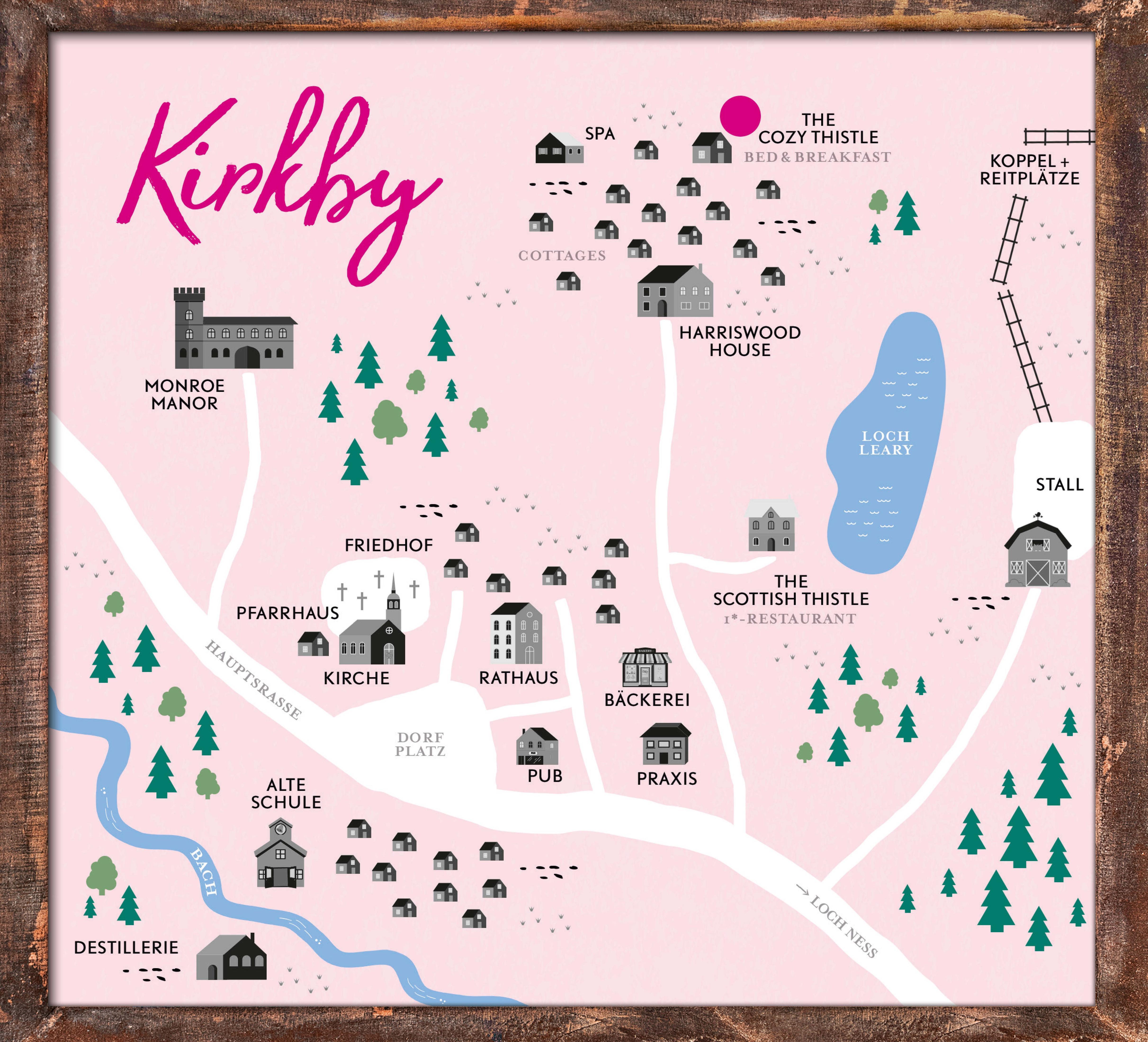 Beispielinhalt (Bild) Highland Hope 1 - Ein Bed & Breakfast für Kirkby