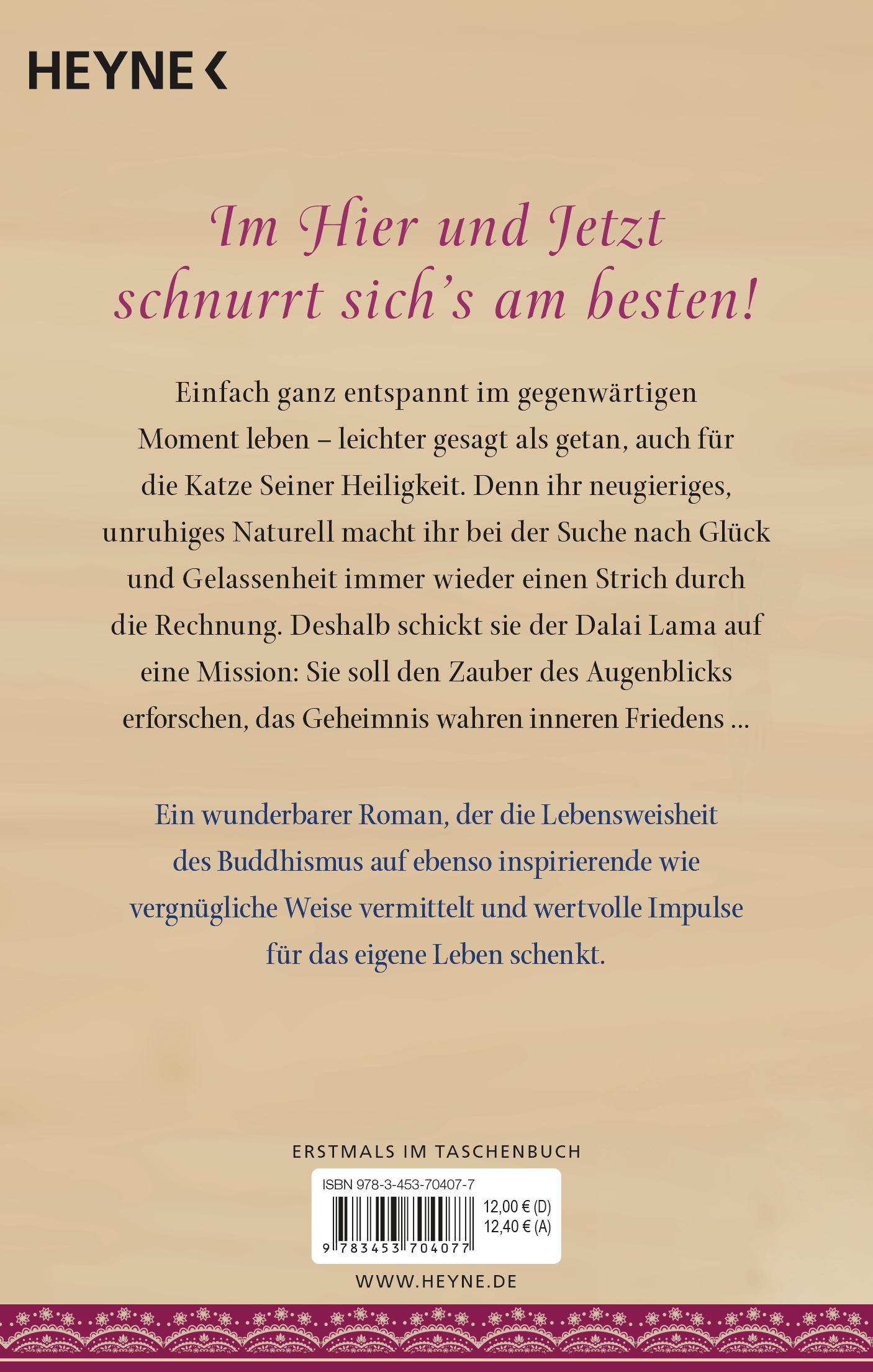 Beispielinhalt (Bild) Die Katze des Dalai Lama und der Zauber des Augenblicks