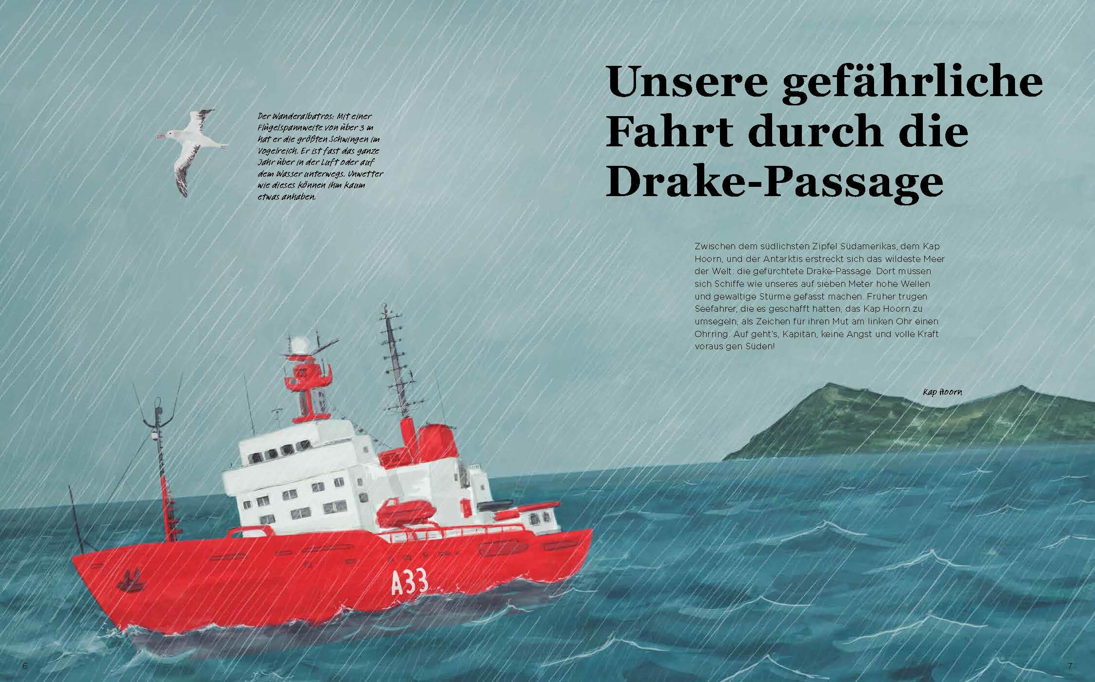 Beispielinhalt (Bild) Antarktis