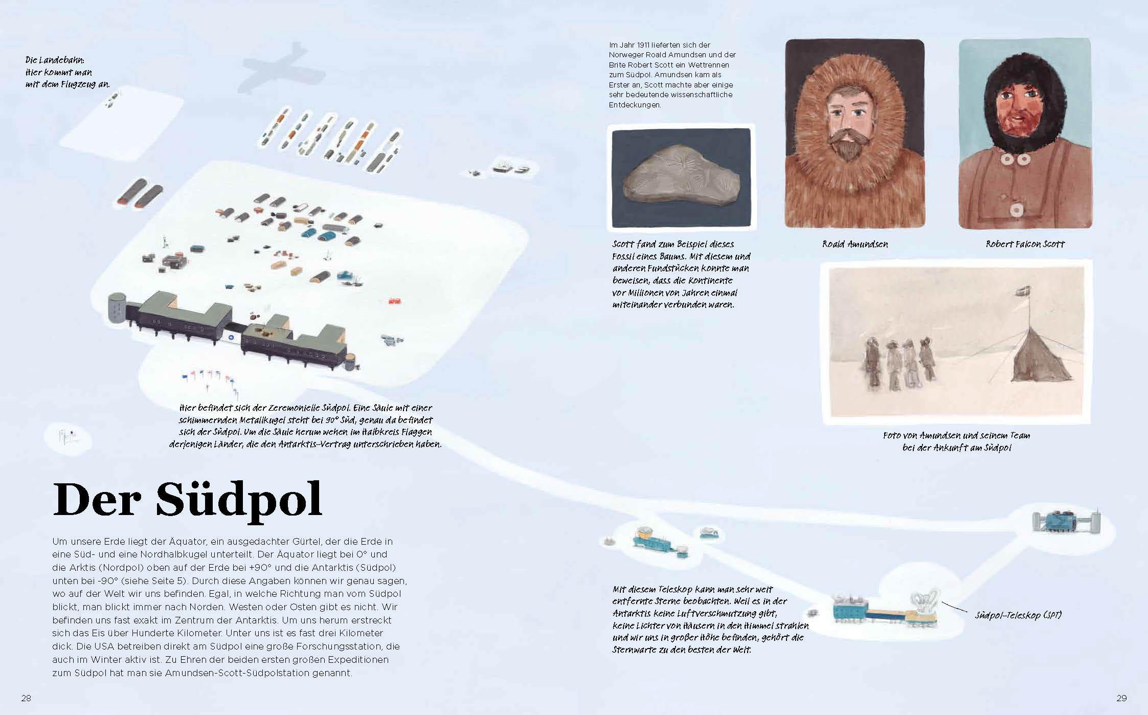 Beispielinhalt (Bild) Antarktis