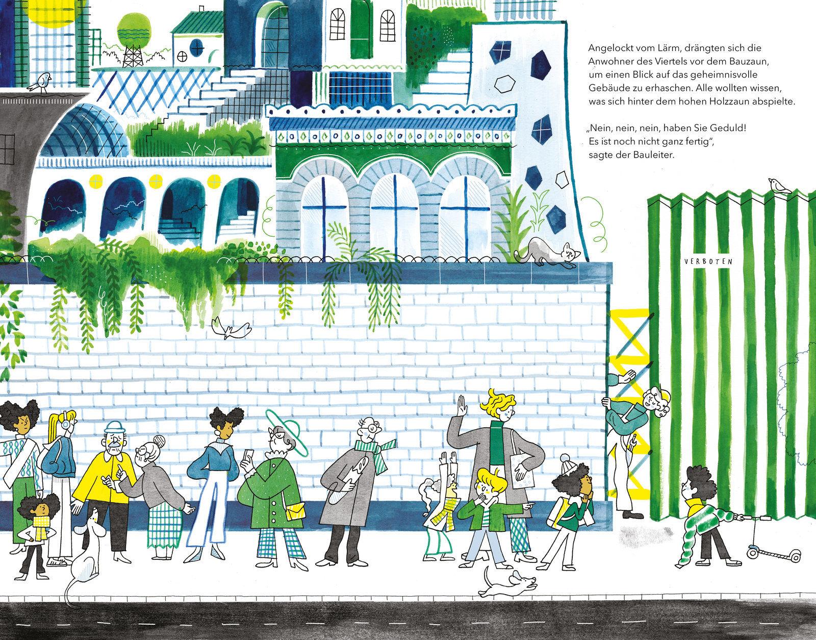 Beispielinhalt (Bild) Paul baut