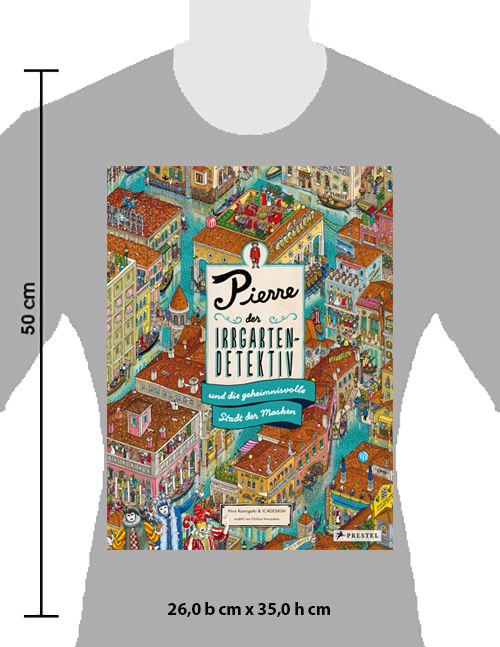 Beispielinhalt (Bild) Pierre, der Irrgarten-Detektiv, und die geheimnisvolle Stadt der Masken