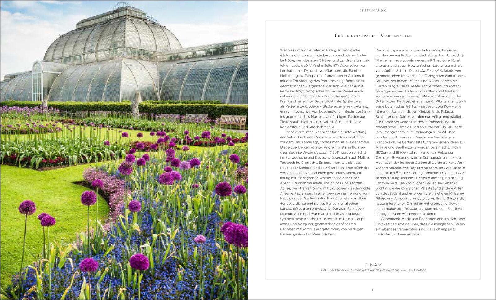 Beispielinhalt (Bild) Royale Gärten