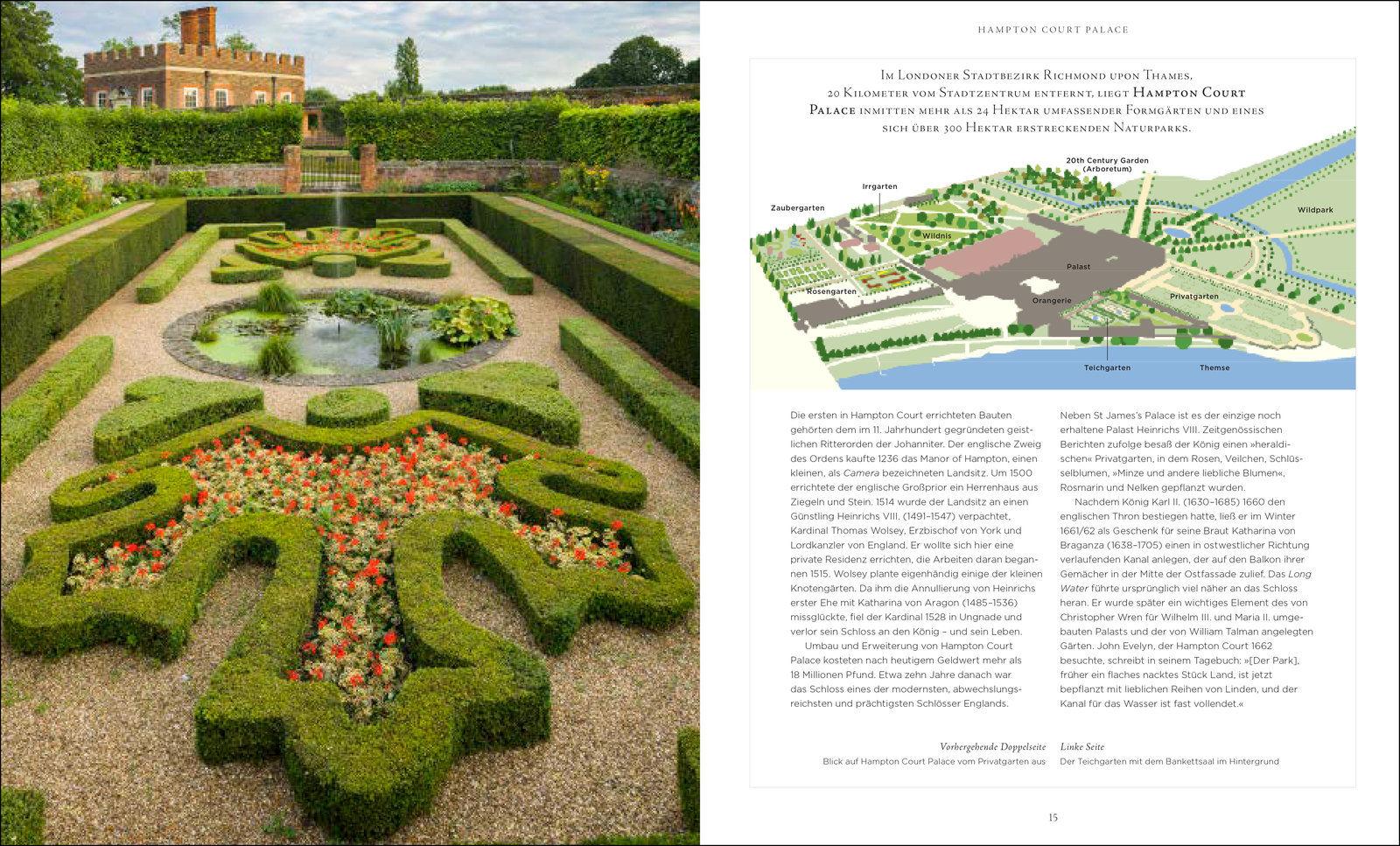 Beispielinhalt (Bild) Royale Gärten