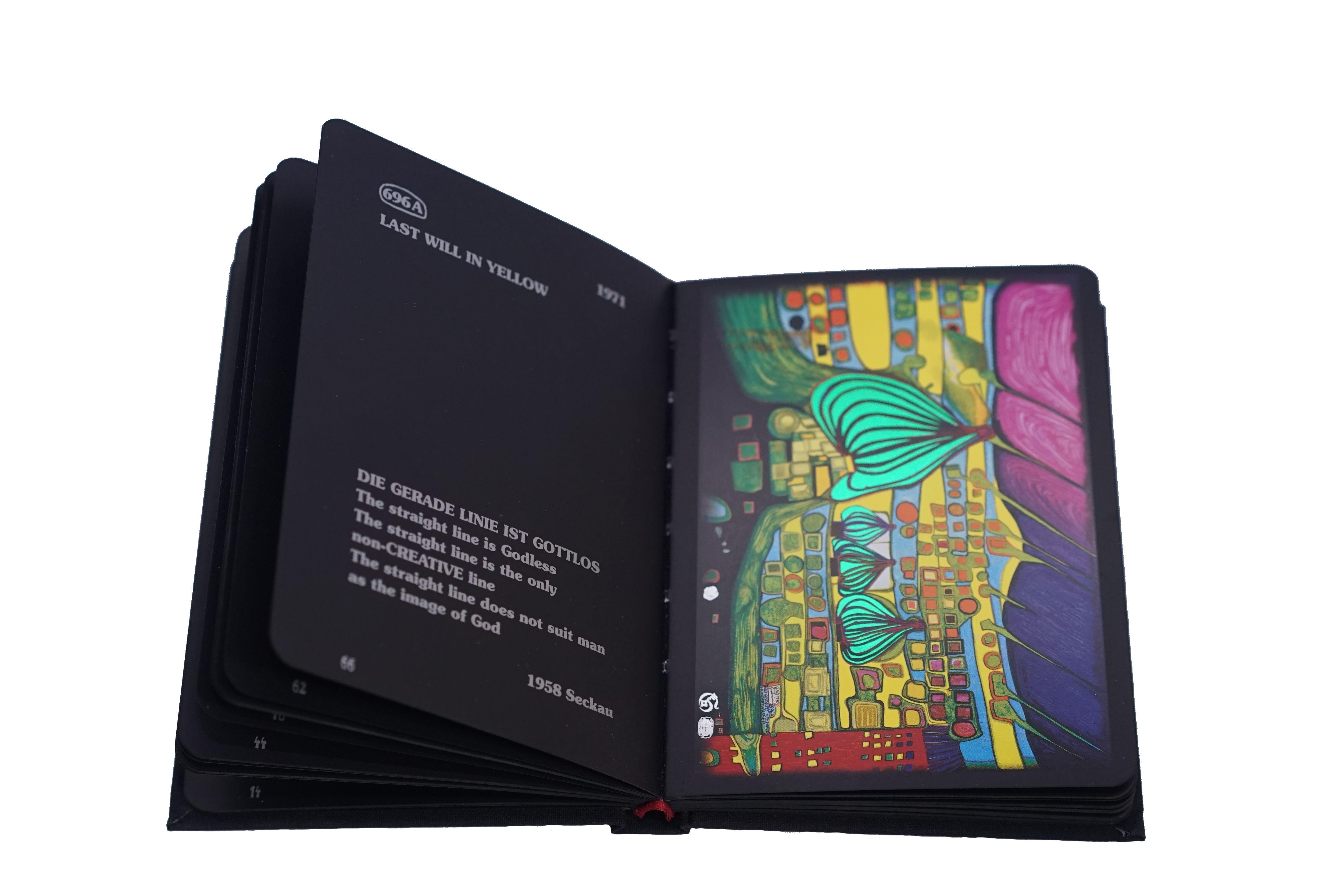 Beispielinhalt (Bild) Hundertwasser (aktualisierte Ausgabe, dt./engl.)