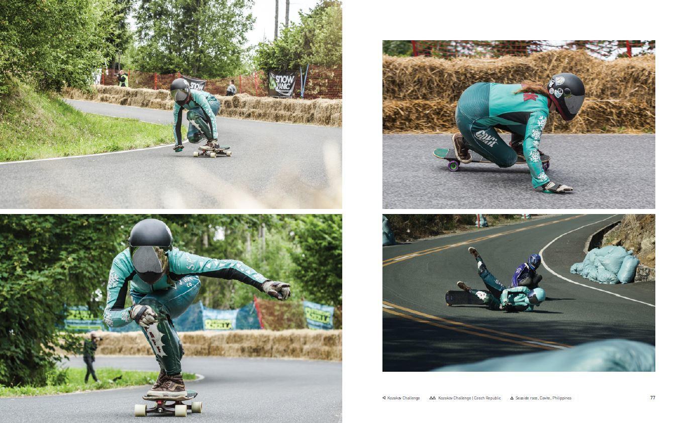 Beispielinhalt (Bild) Skate Like a Girl (engl.)