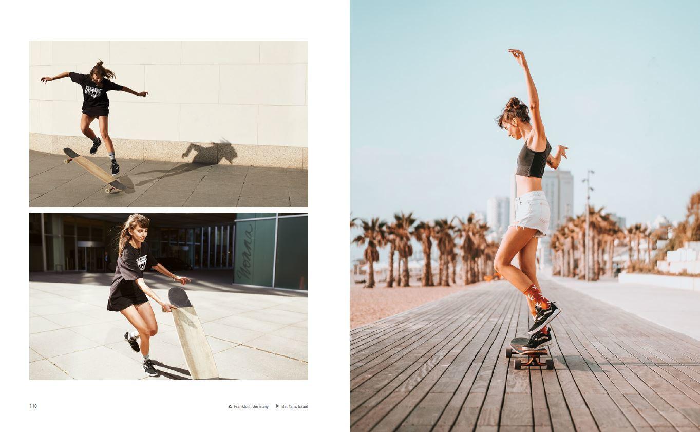 Beispielinhalt (Bild) Skate Like a Girl (engl.)