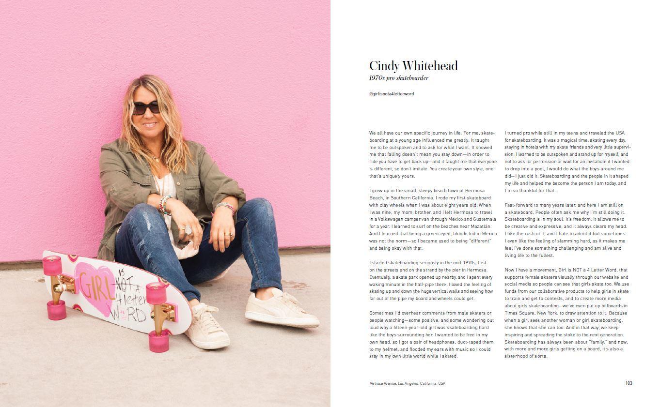 Beispielinhalt (Bild) Skate Like a Girl (engl.)