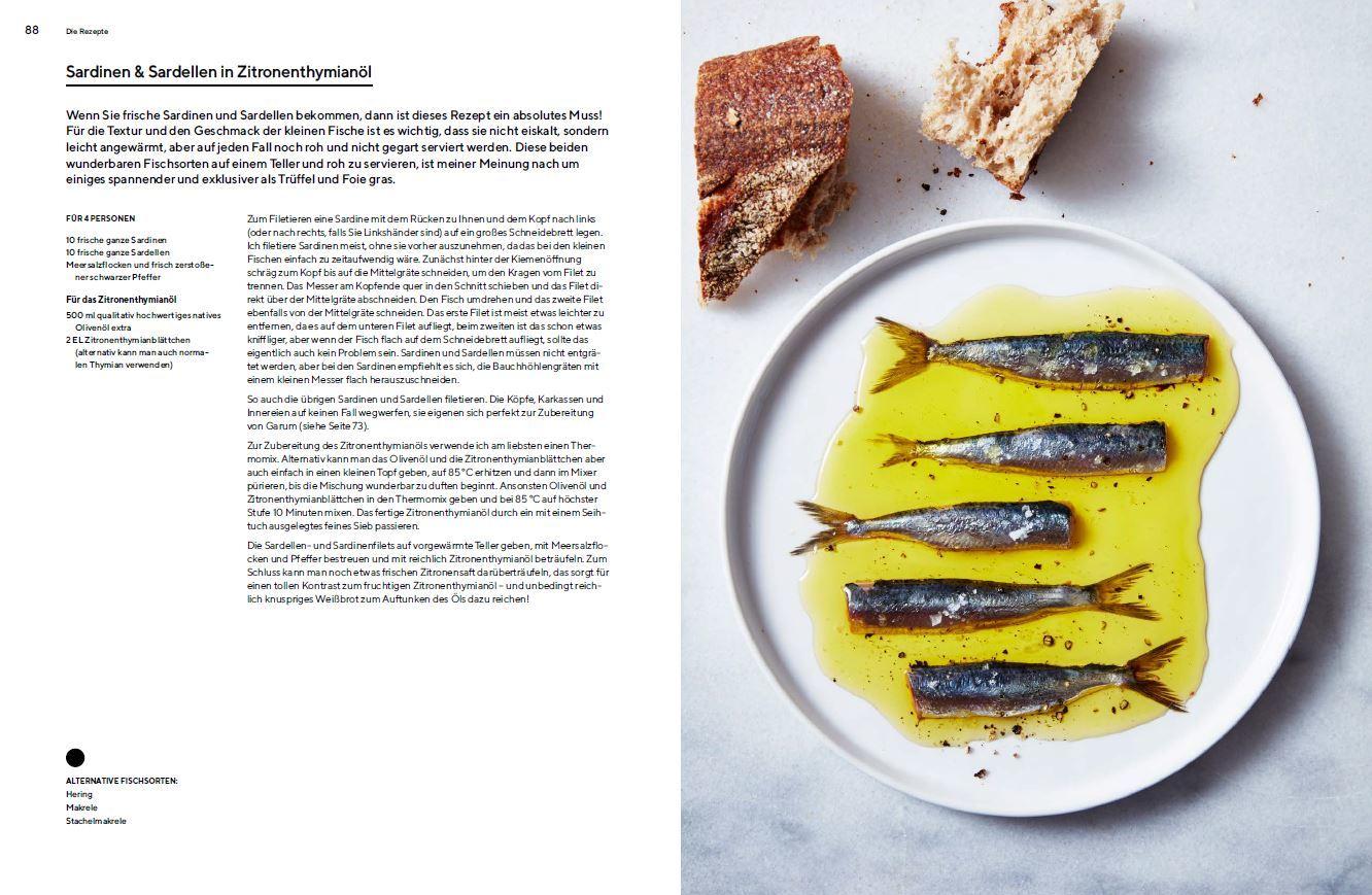 Beispielinhalt (Bild) Der ganze Fisch: Rezepte von der Flosse bis zur Kieme