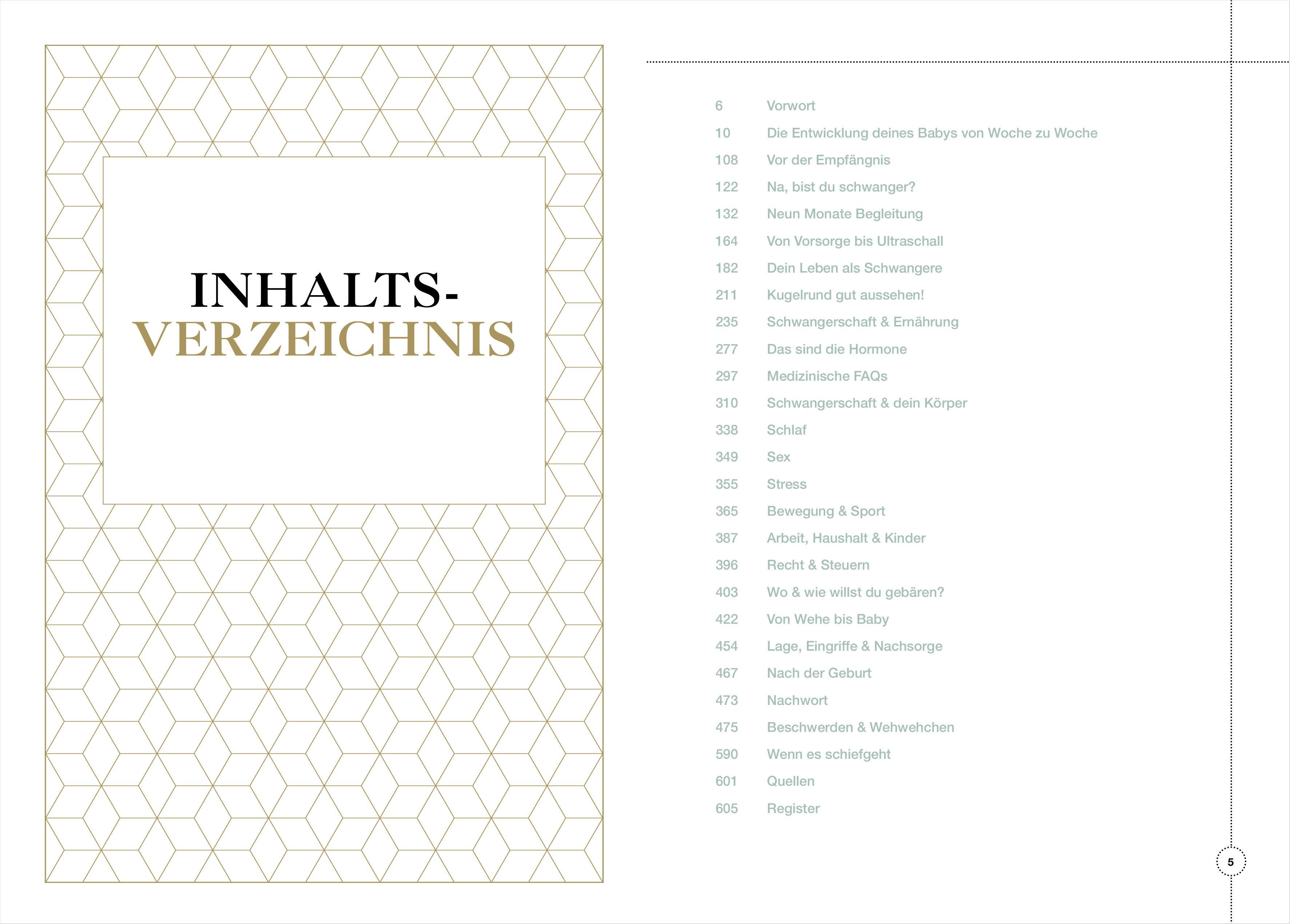 Beispielinhalt (Bild) Oje, ich wachse! Das Schwangerschaftsbuch