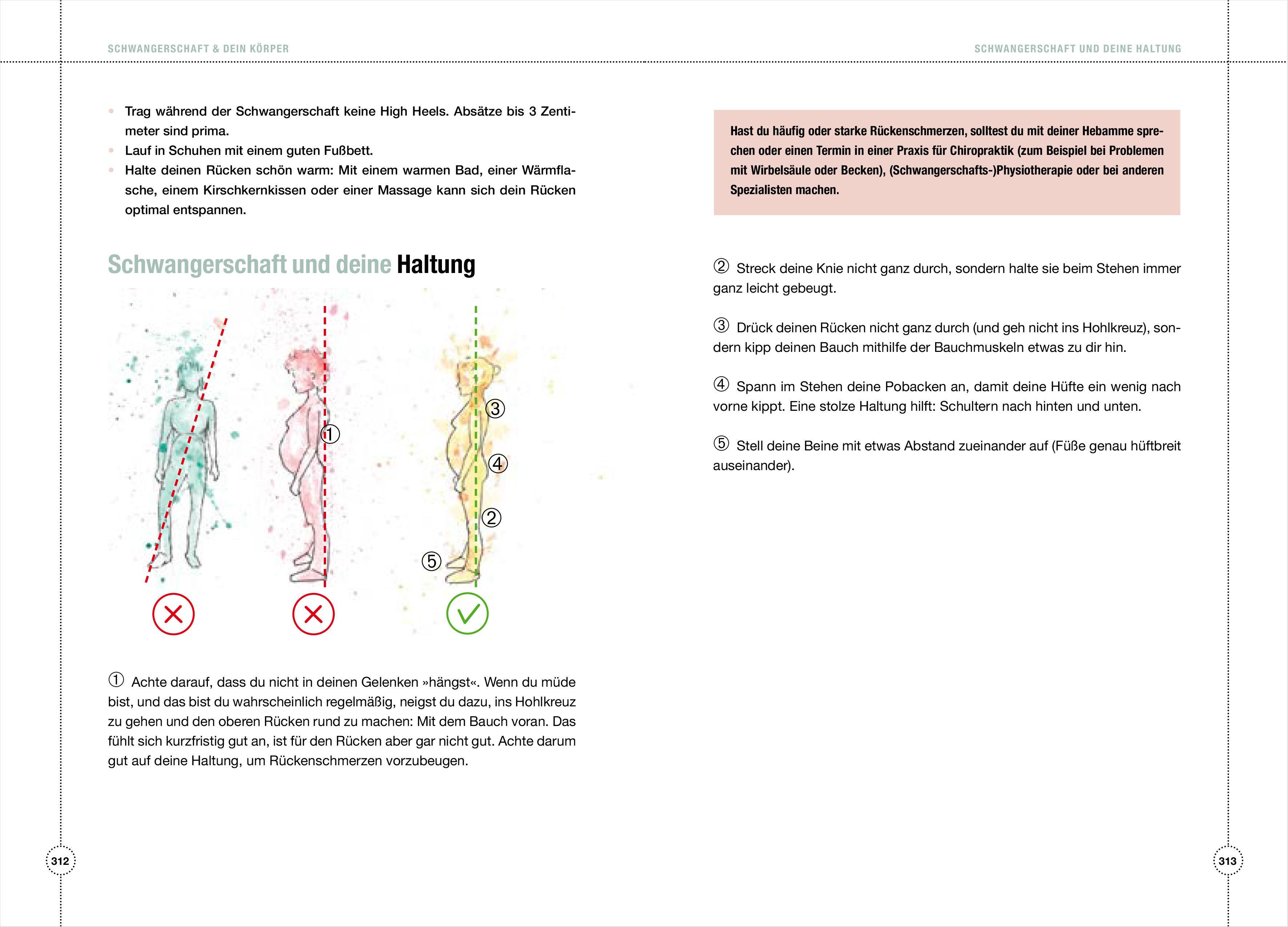 Beispielinhalt (Bild) Oje, ich wachse! Das Schwangerschaftsbuch