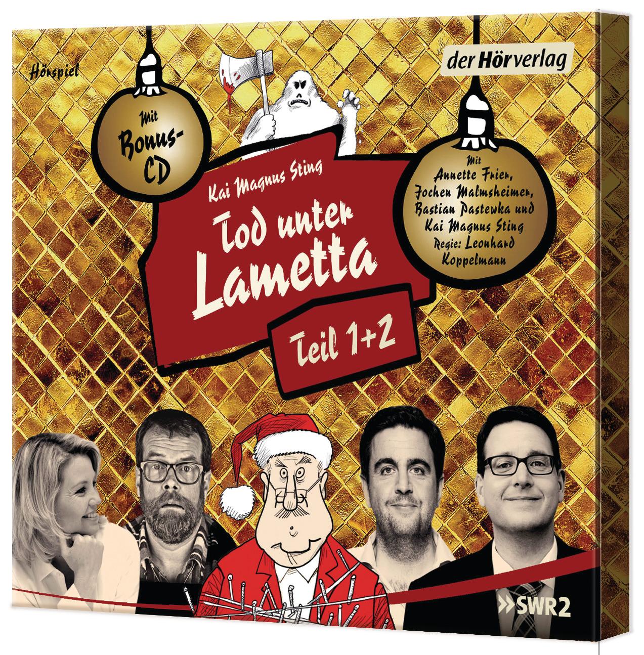 Vorderes Coverbild Tod unter Lametta Teil 1 + 2