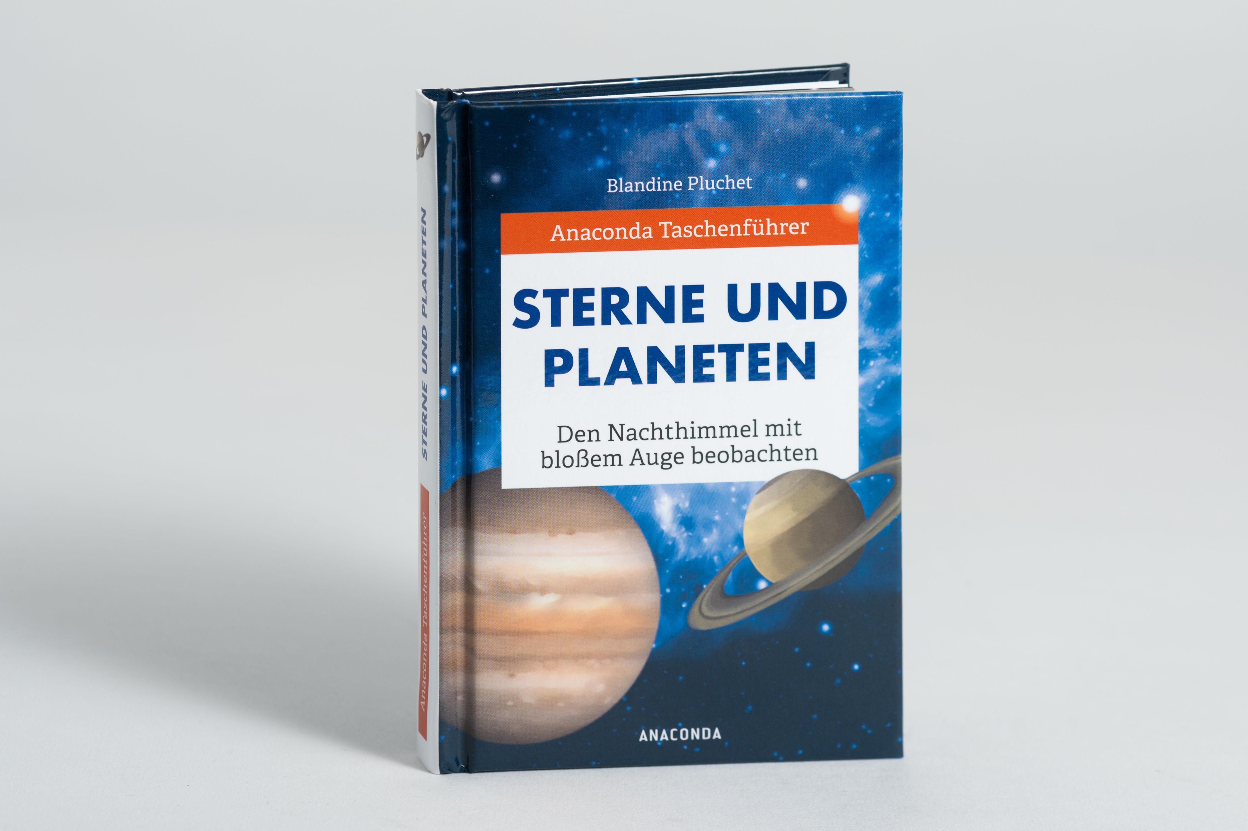 Beispielinhalt (Bild) Anaconda Taschenführer Sterne und Planeten. Den Nachthimmel mit bloßem Auge beobachten