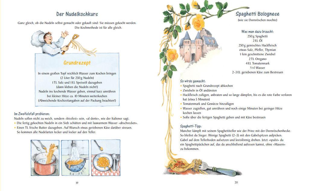 Beispielinhalt (Bild) Mein Märchenkochbuch