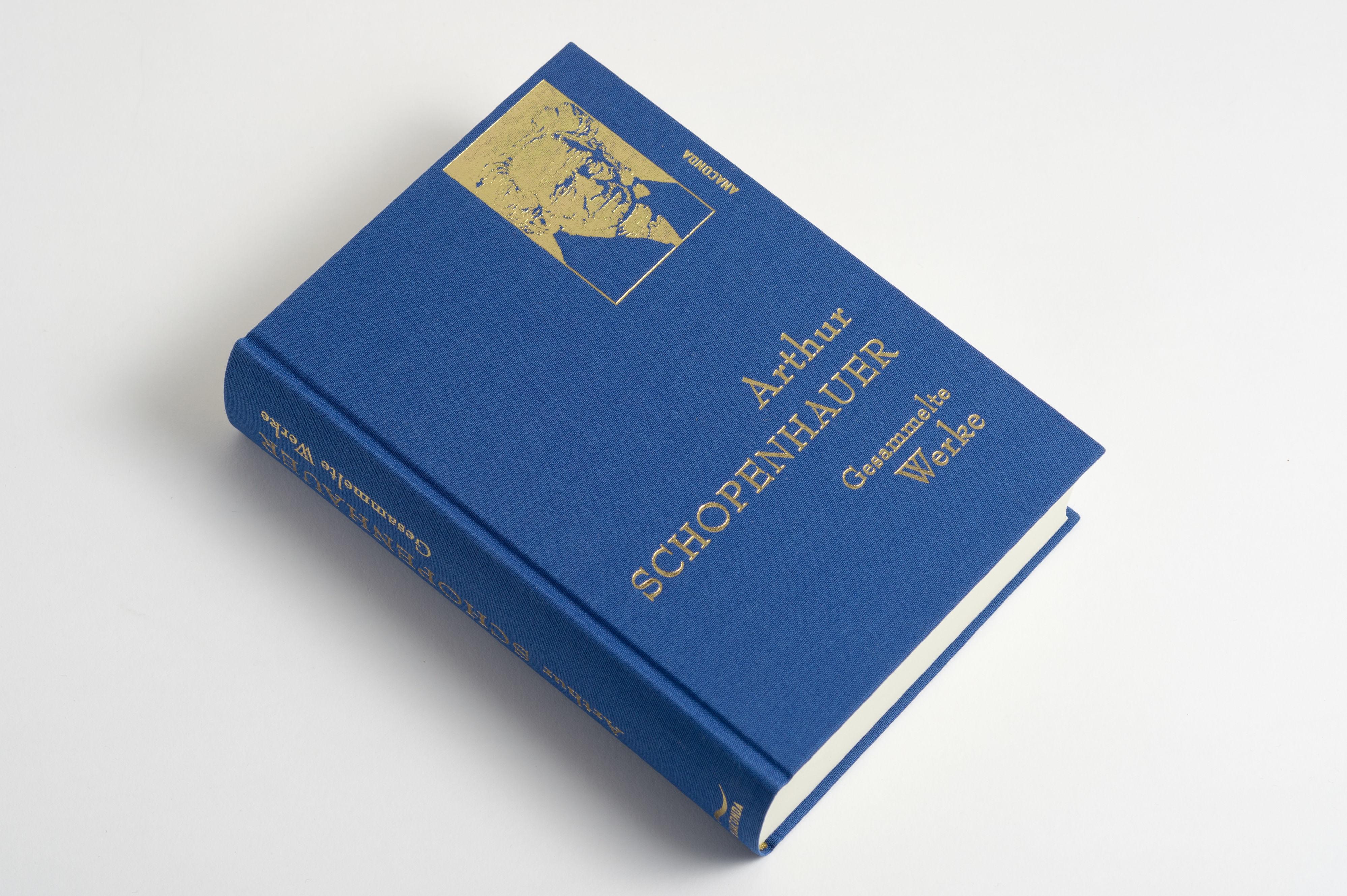 Beispielinhalt (Bild) Arthur Schopenhauer, Gesammelte Werke