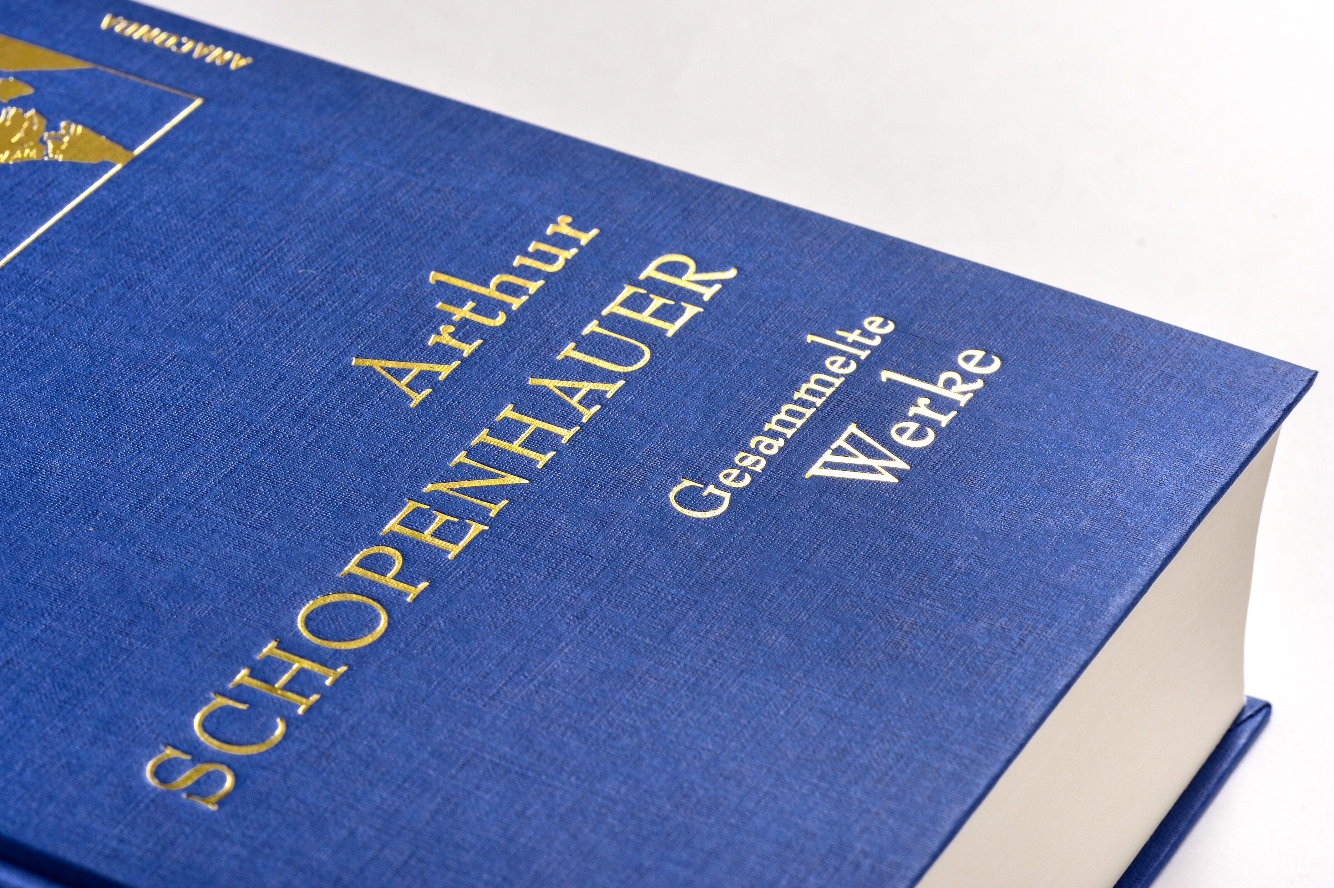 Beispielinhalt (Bild) Arthur Schopenhauer, Gesammelte Werke