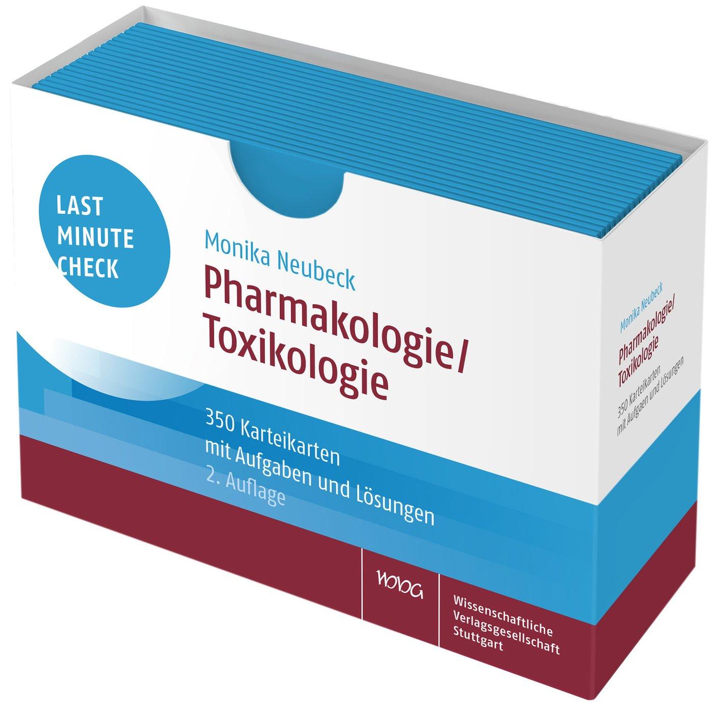 Vorderes Coverbild Last Minute Check - Pharmakologie/Toxikologie