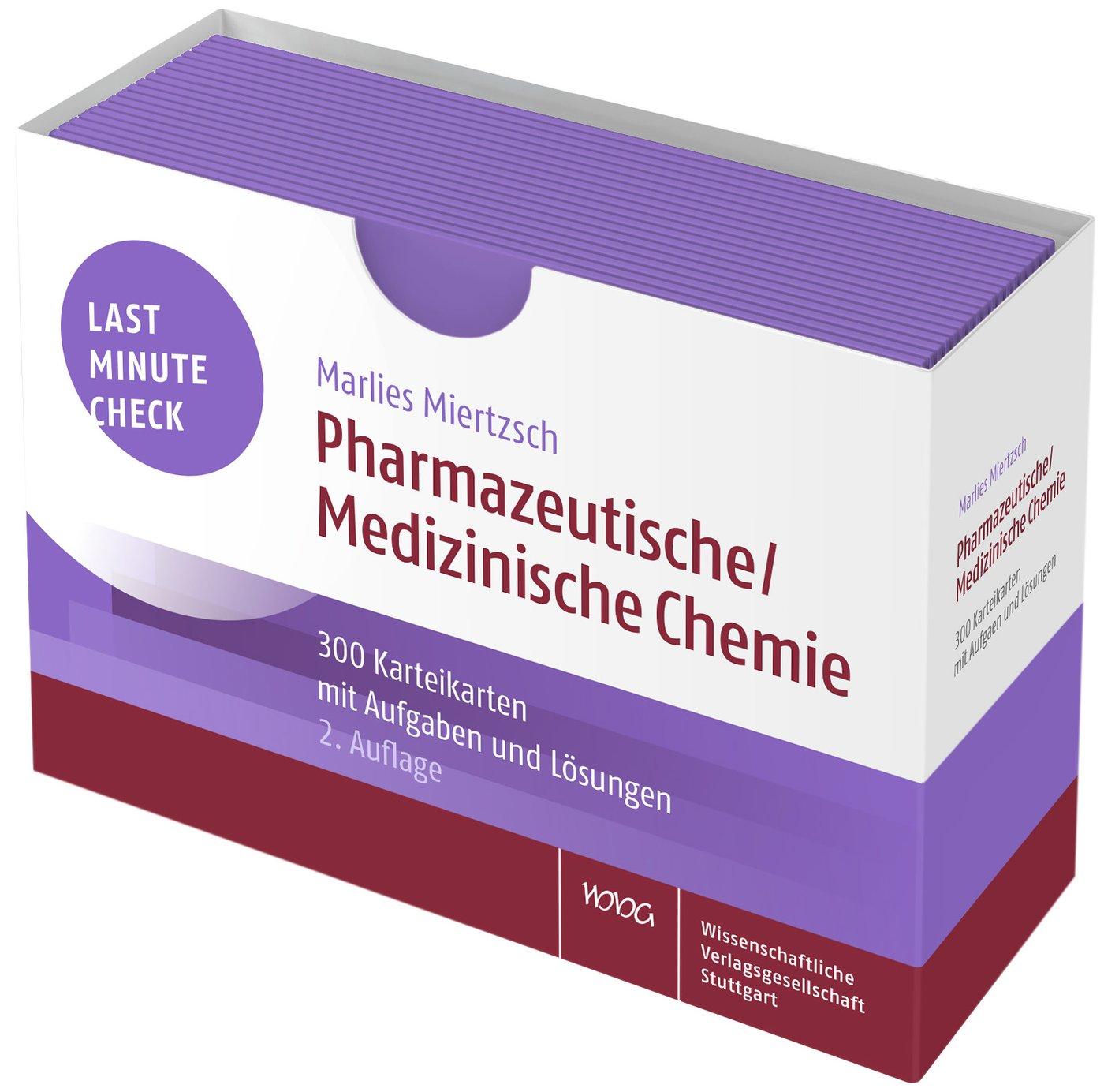 Vorderes Coverbild Last Minute Check - Pharmazeutische/Medizinische Chemie
