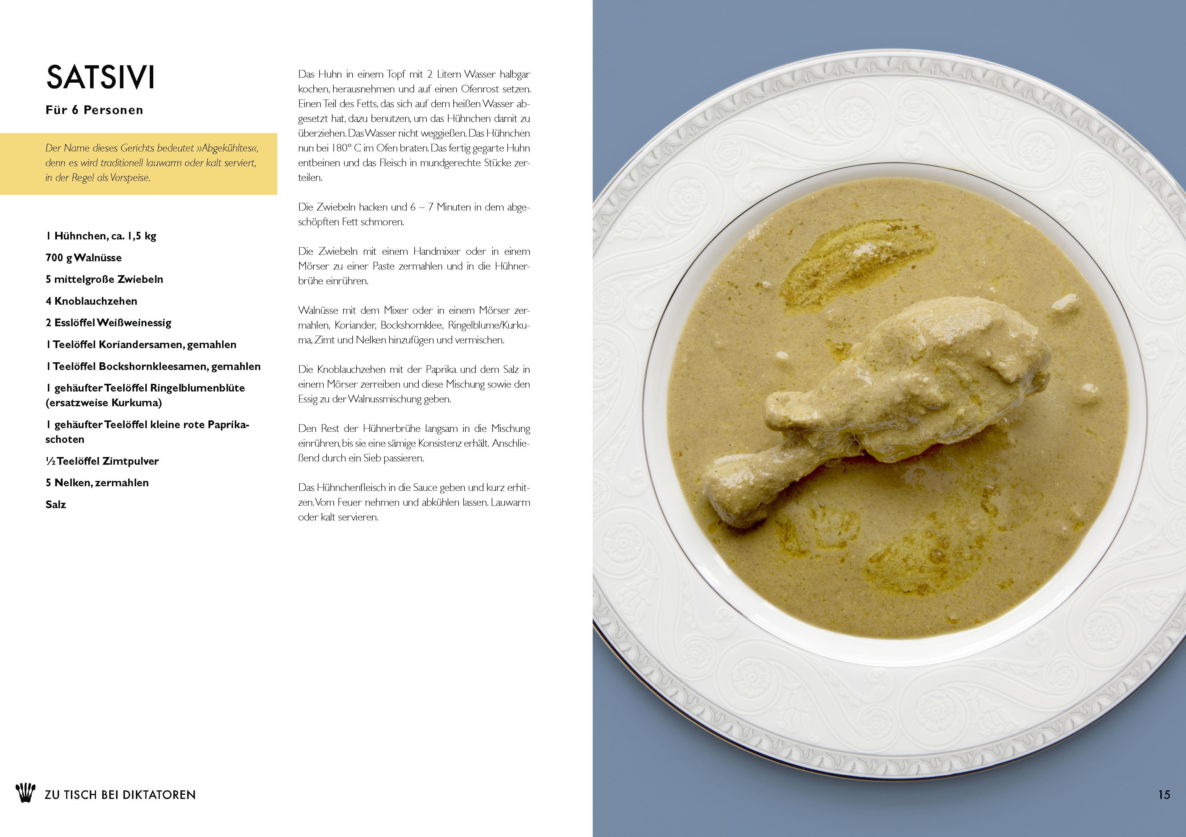 Beispielinhalt (Bild) Zu Tisch bei Diktatoren