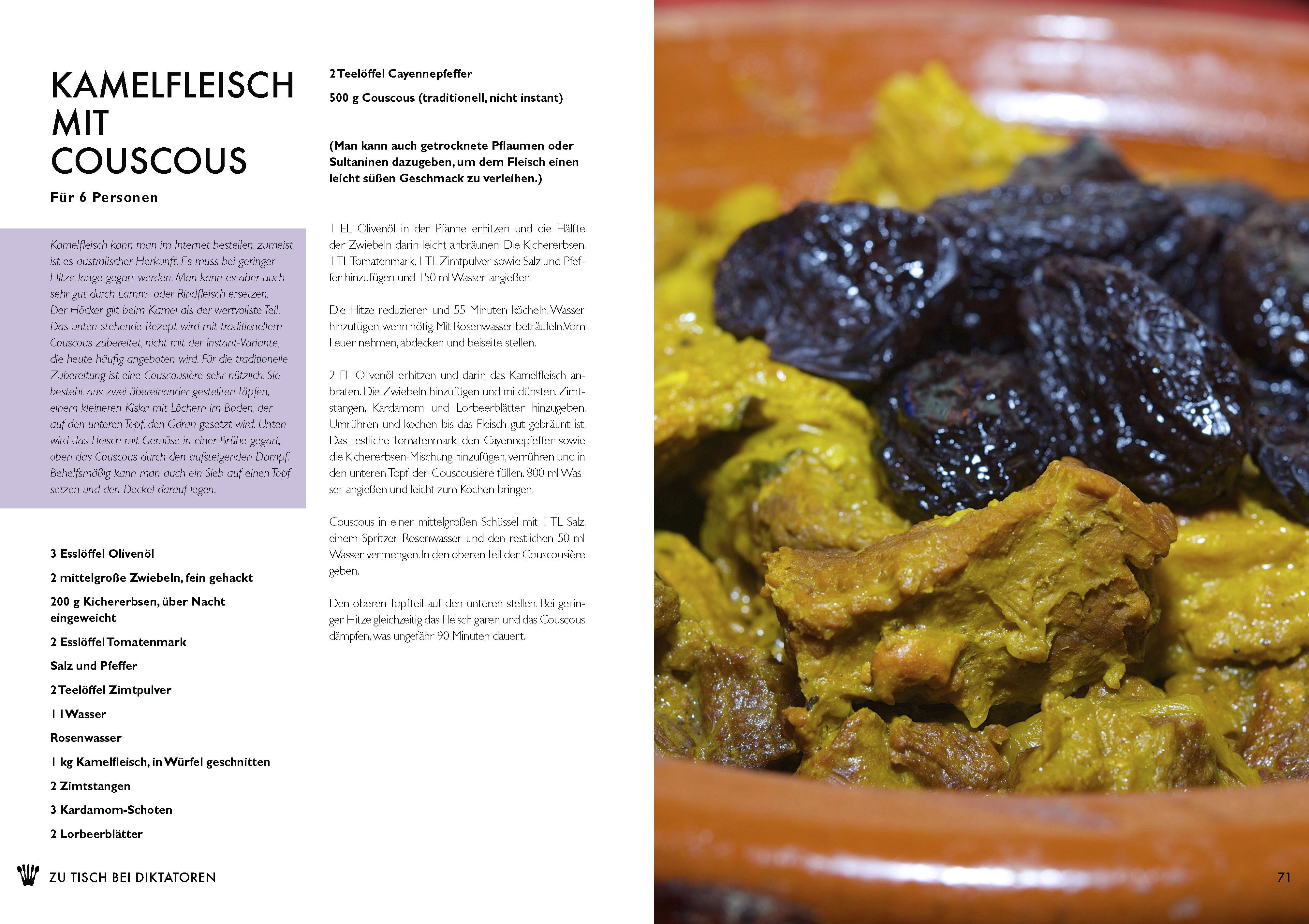 Beispielinhalt (Bild) Zu Tisch bei Diktatoren