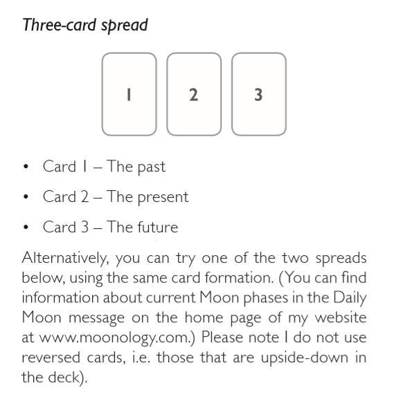 Beispielinhalt (Bild) Moonology - Das Mond-Orakel