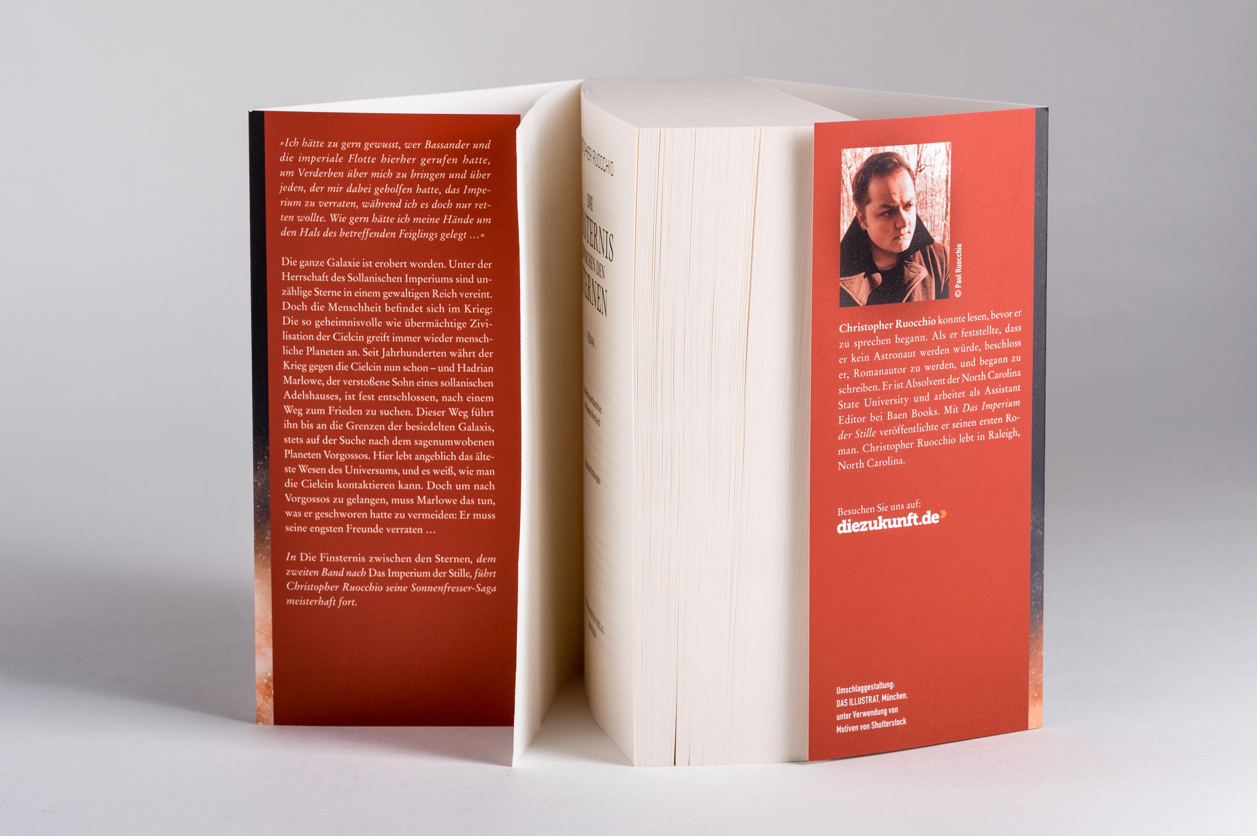 Beispielinhalt (Bild) Die Finsternis zwischen den Sternen