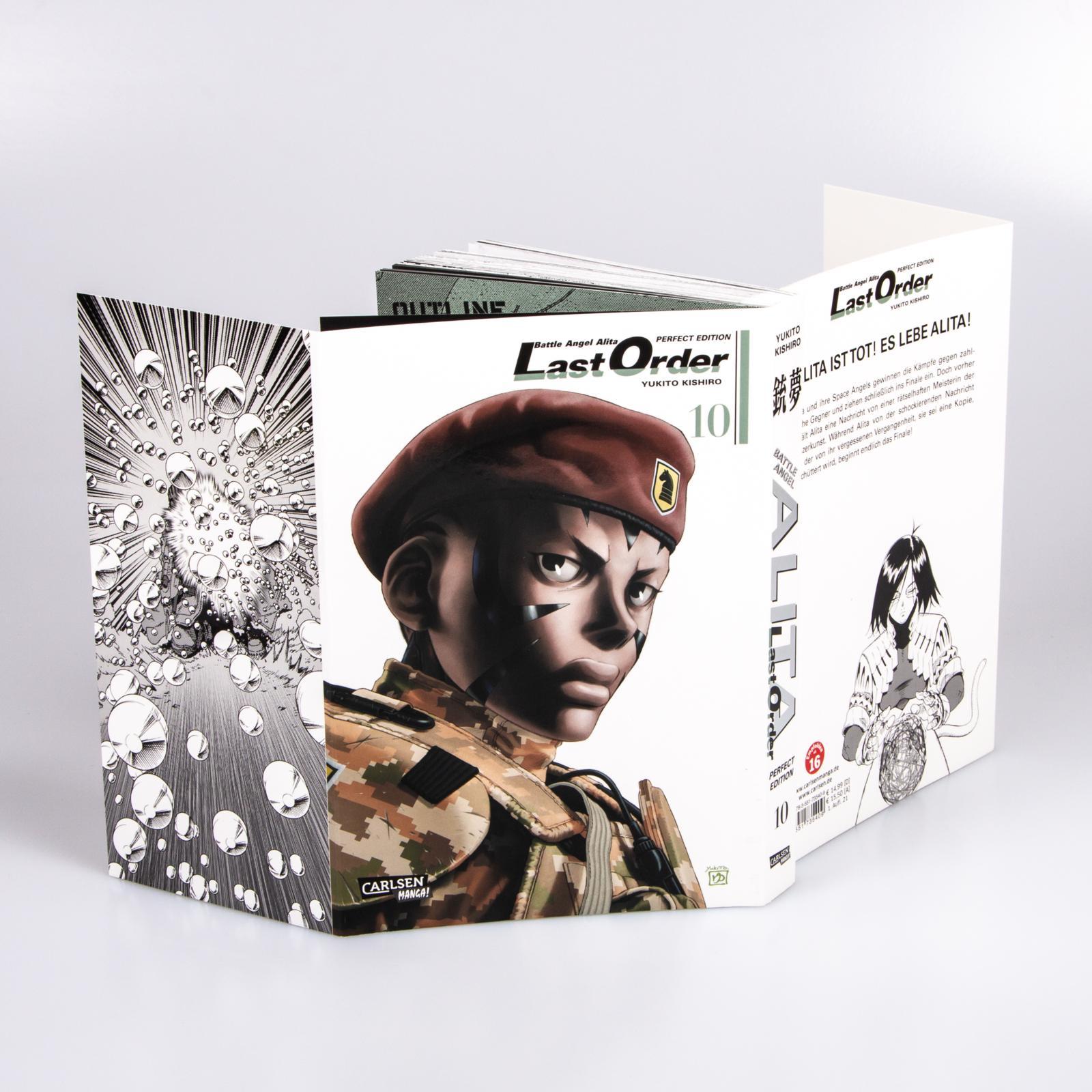 Beispielinhalt (Bild) Battle Angel Alita - Last Order - Perfect Edition 10