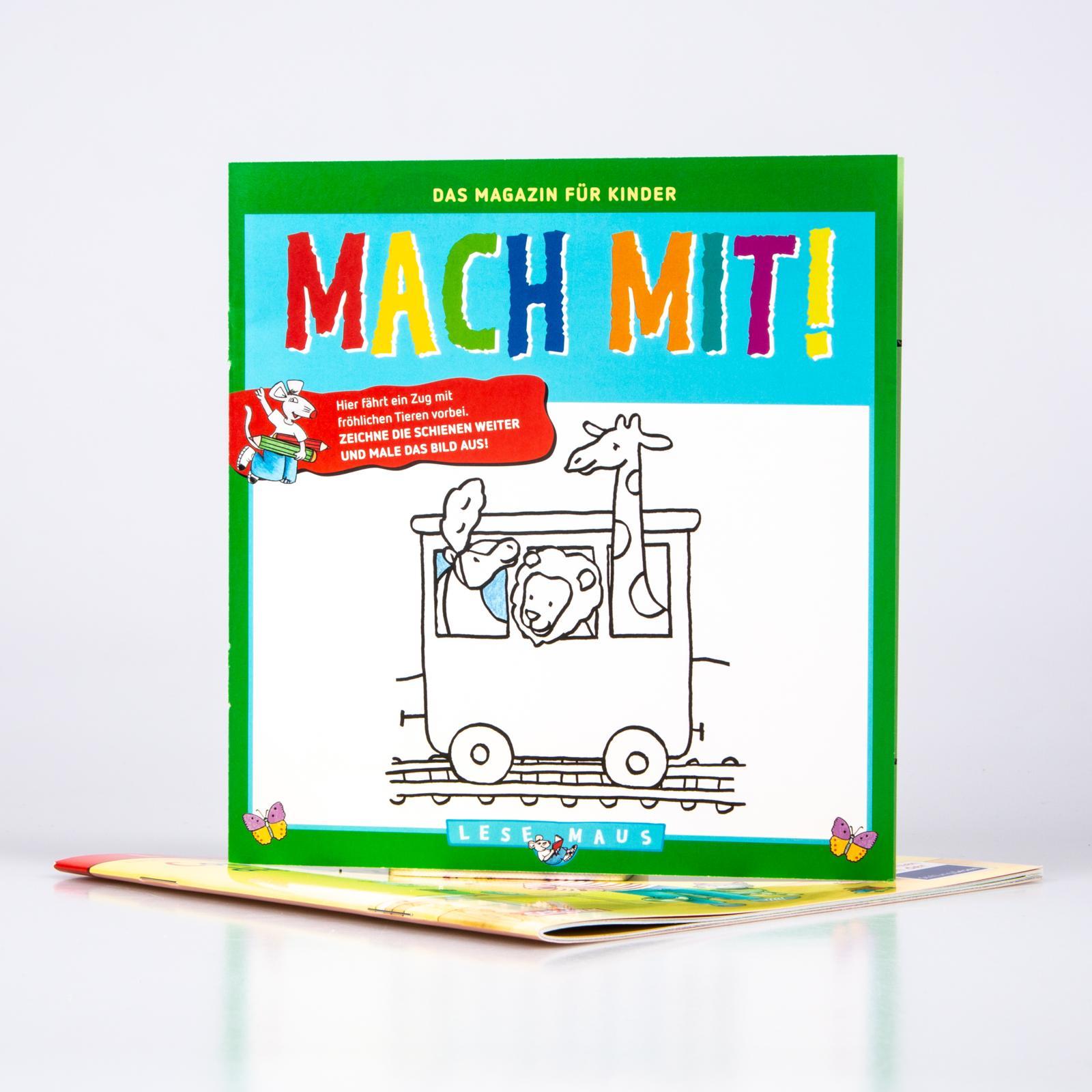 Beispielinhalt (Bild) LESEMAUS 190: Conni lernt die Uhrzeit