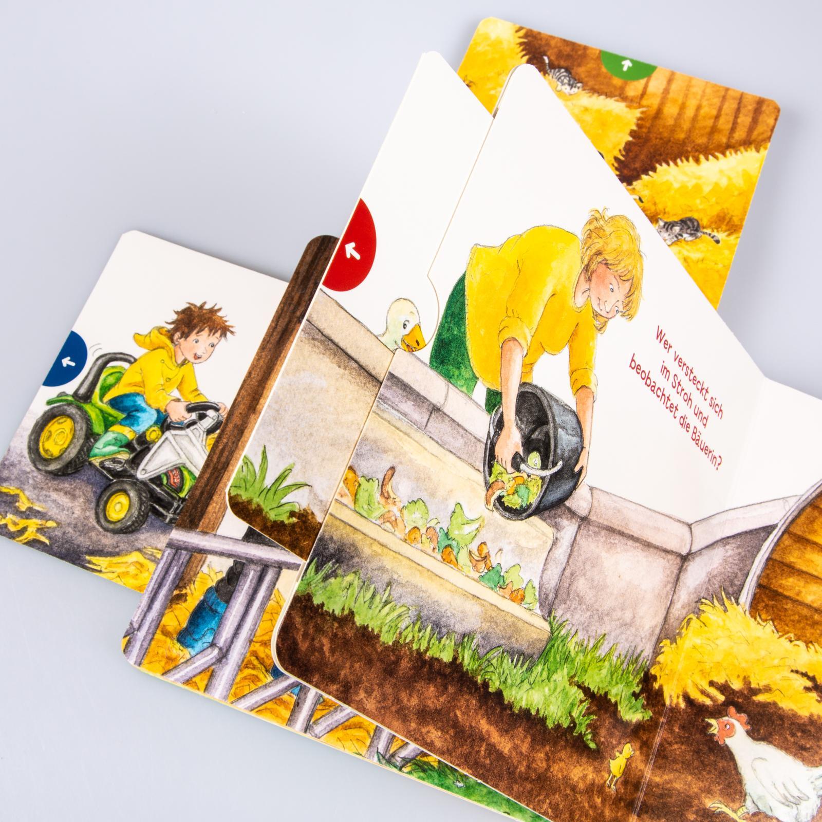 Beispielinhalt (Bild) Mein erstes Hör mal (Soundbuch ab 1 Jahr): Die Bauernhoftiere