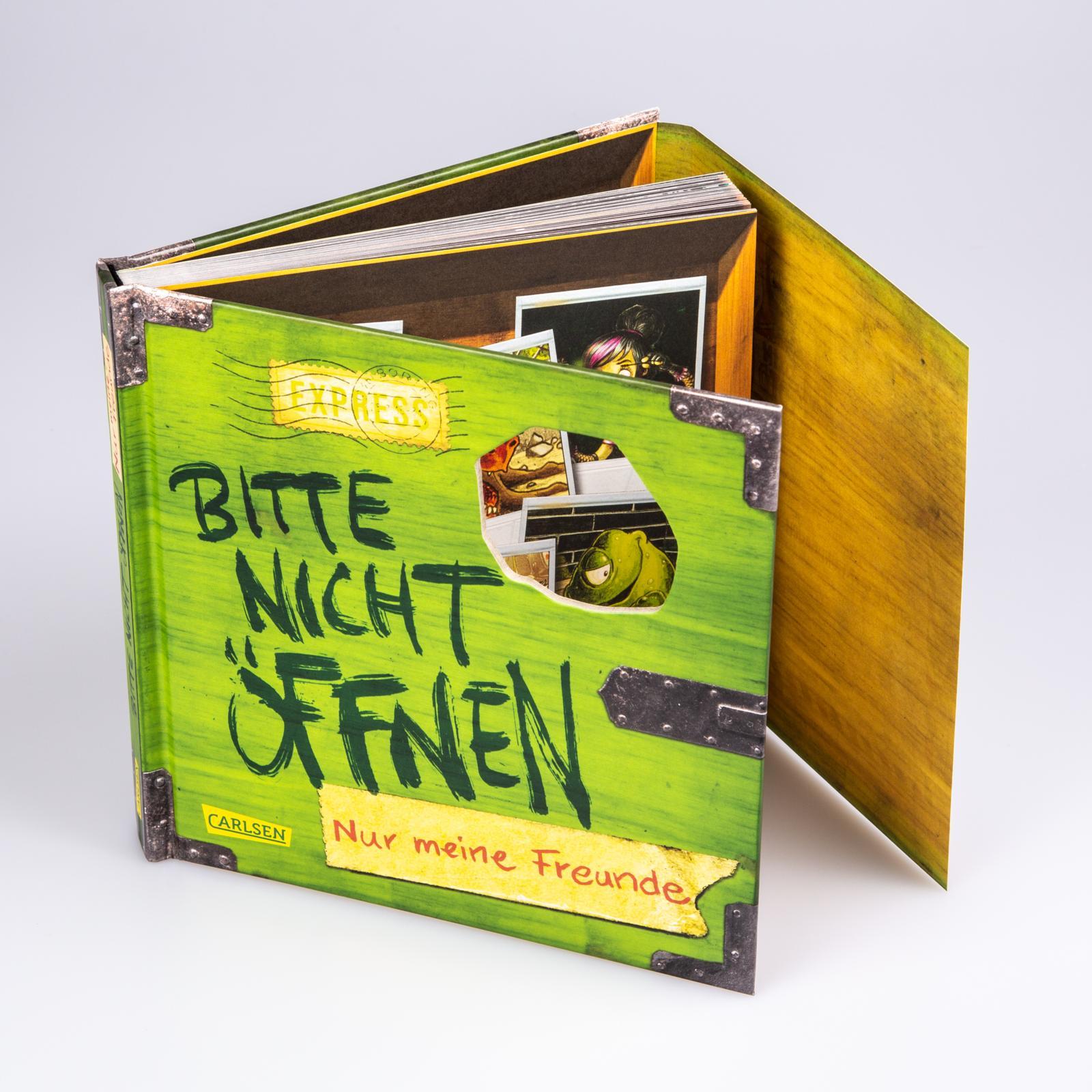 Beispielinhalt (Bild) Bitte nicht öffnen: Nur meine Freunde (Freundebuch)