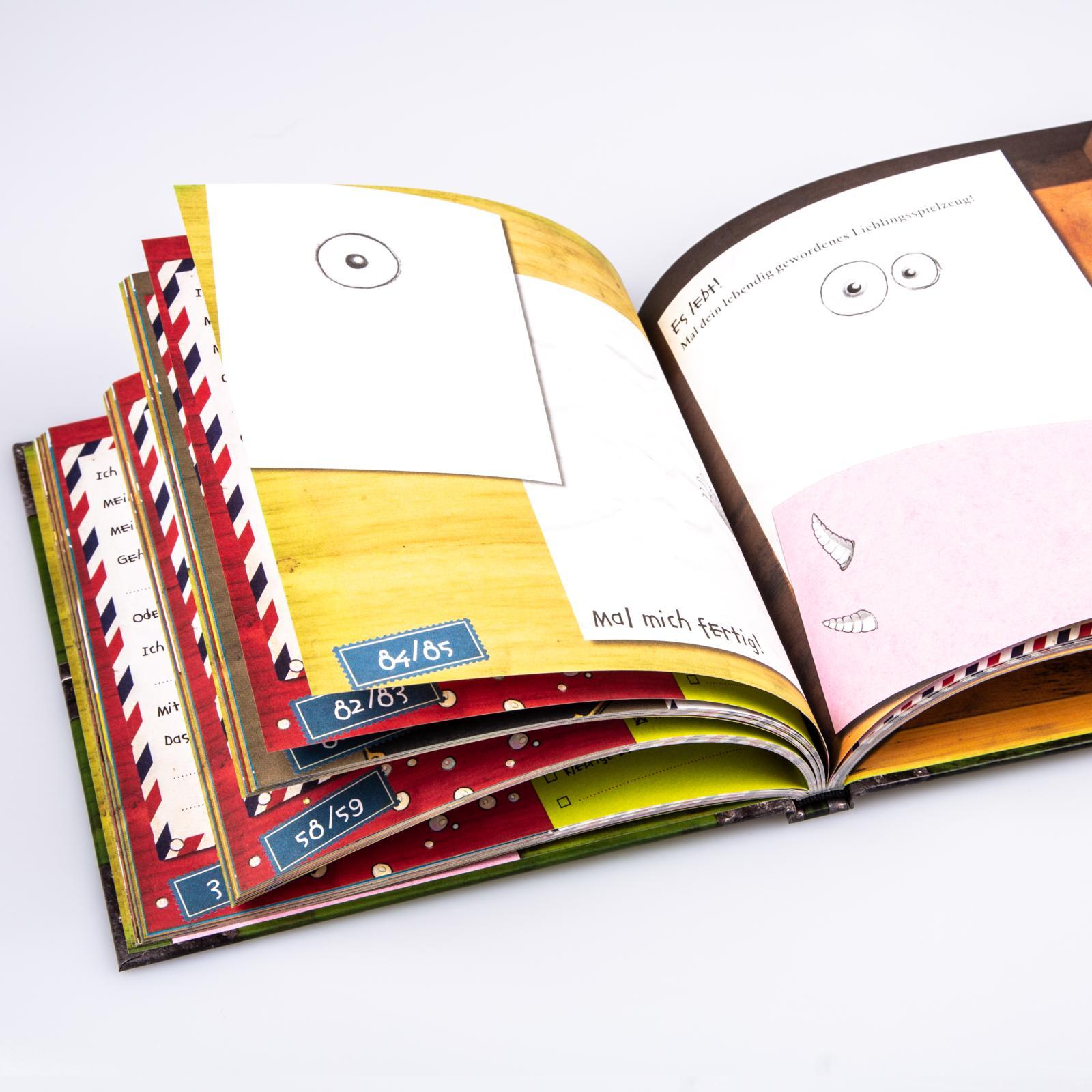 Beispielinhalt (Bild) Bitte nicht öffnen: Nur meine Freunde (Freundebuch)