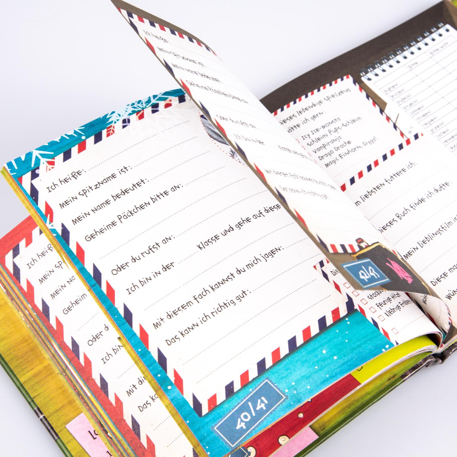 Beispielinhalt (Bild) Bitte nicht öffnen: Nur meine Freunde (Freundebuch)