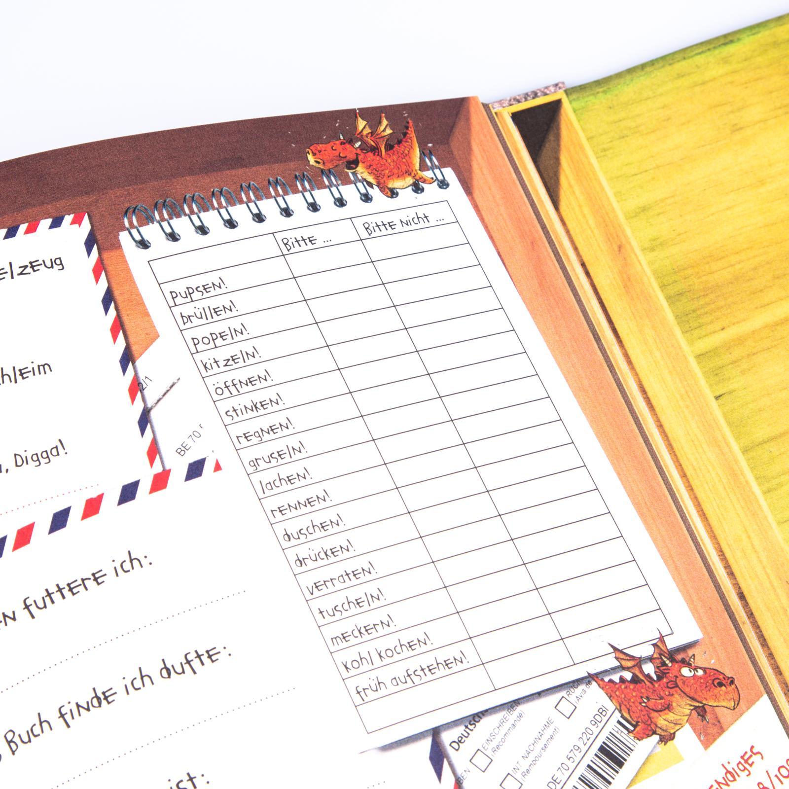 Beispielinhalt (Bild) Bitte nicht öffnen: Nur meine Freunde (Freundebuch)