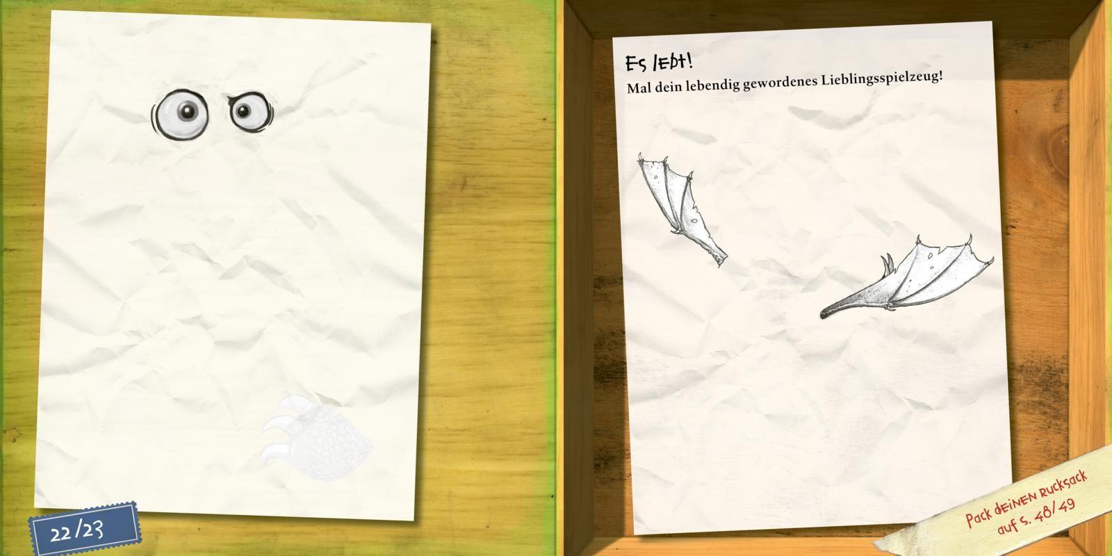 Beispielinhalt (Bild) Bitte nicht öffnen: Nur meine Freunde (Freundebuch)