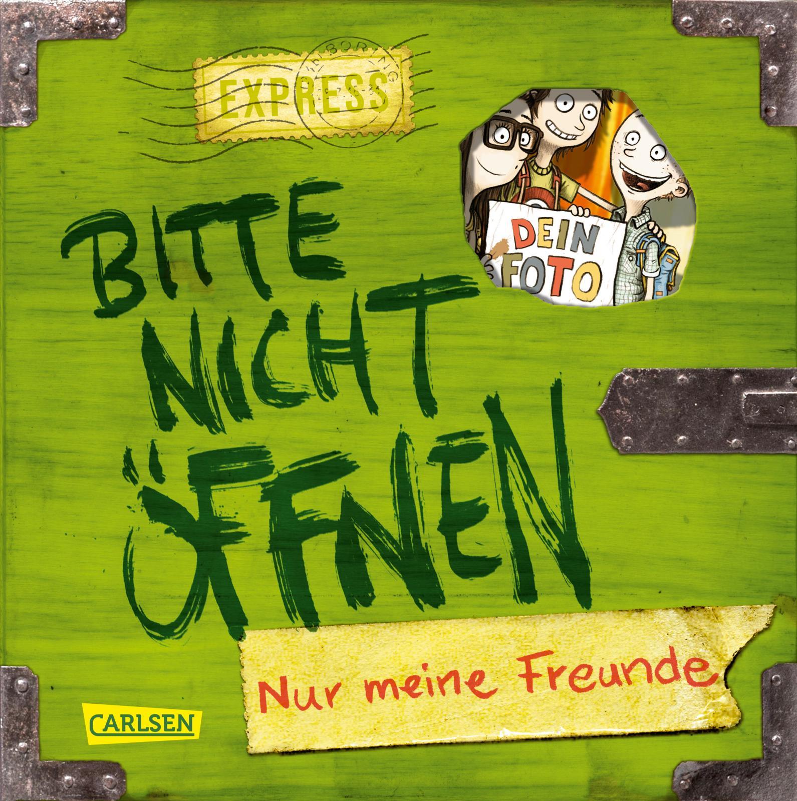 Vorderes Coverbild Bitte nicht öffnen: Nur meine Freunde (Freundebuch)