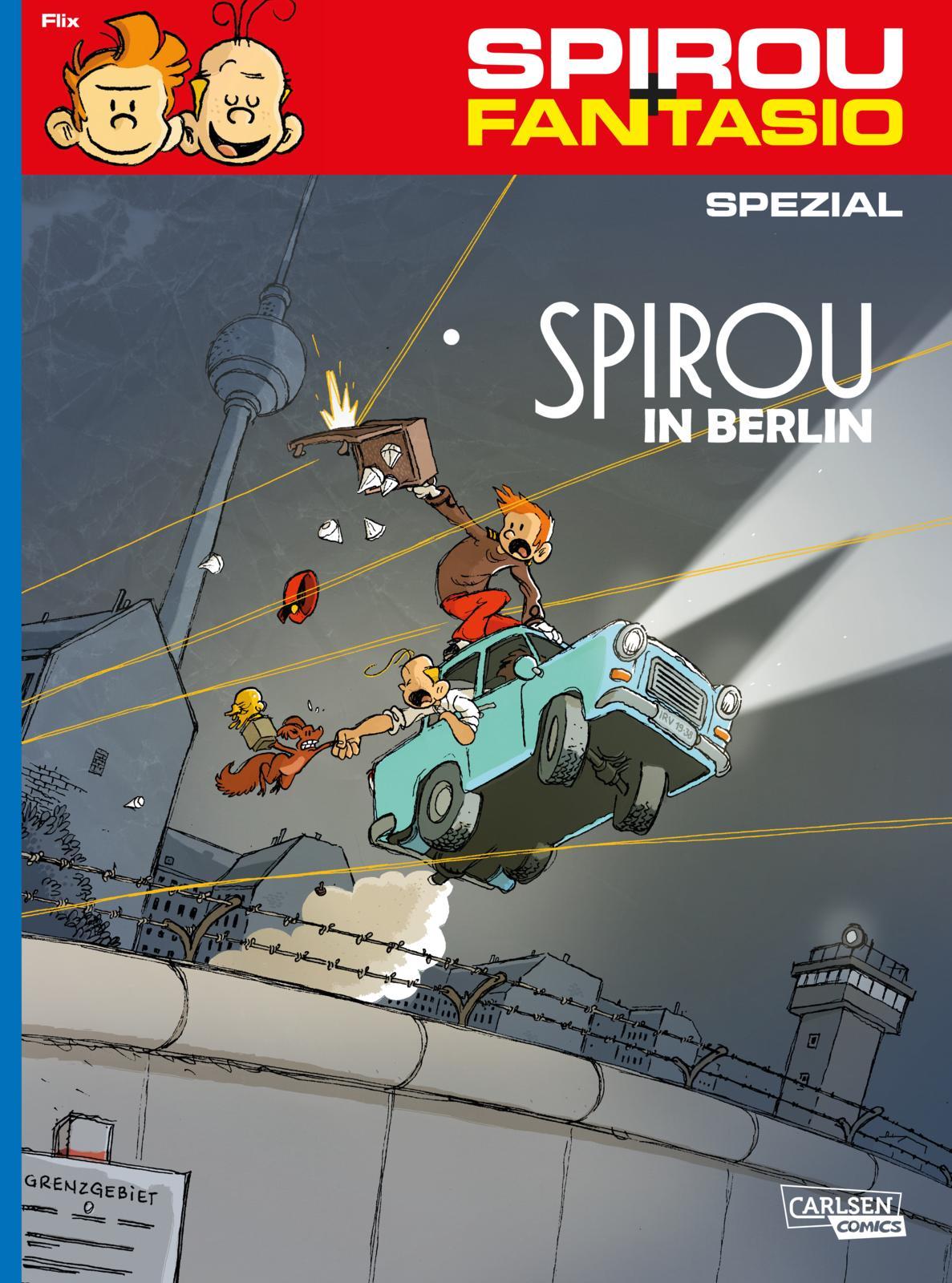 Vorderes Coverbild Spirou und Fantasio Spezial 31: Spirou in Berlin