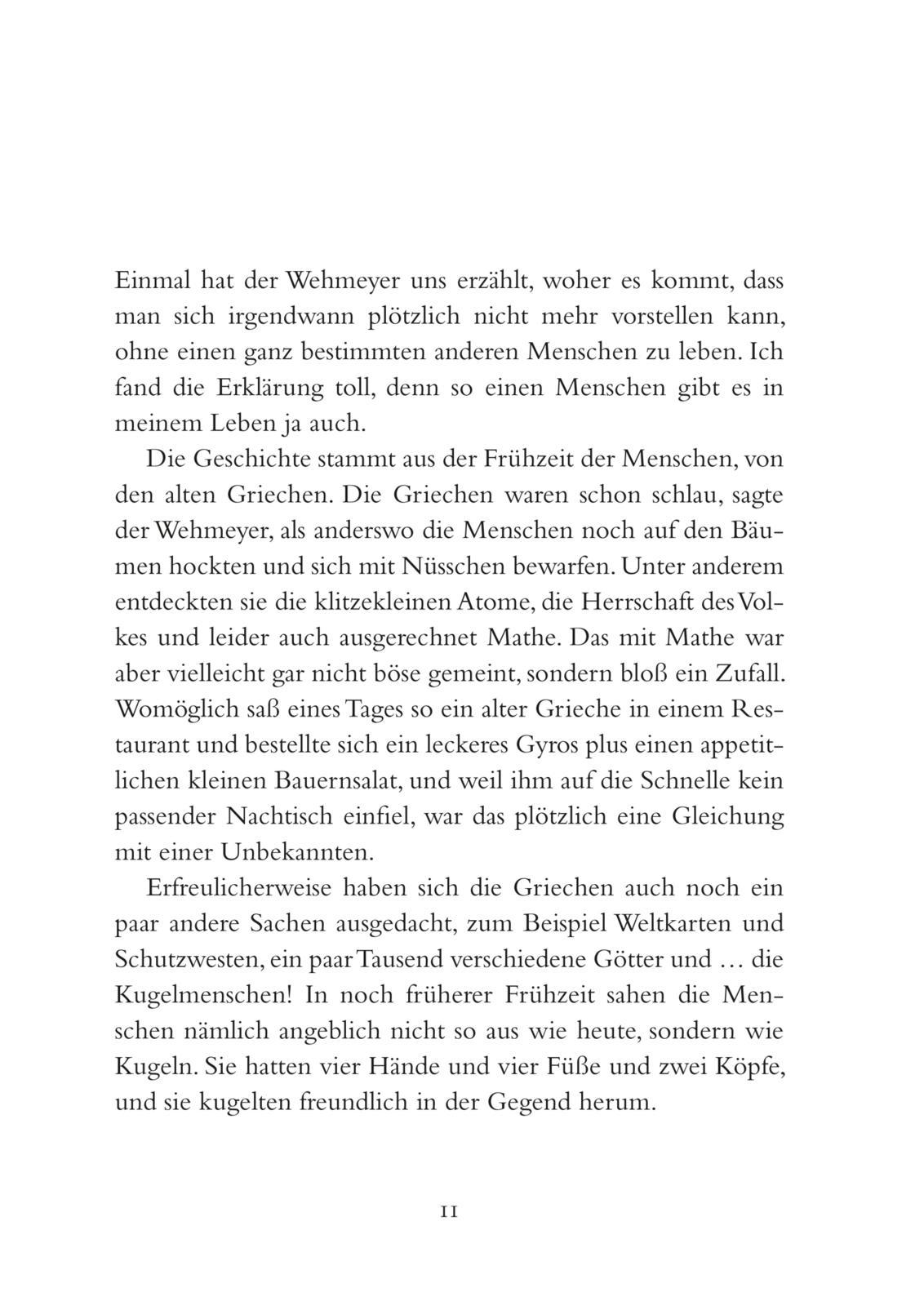 Beispielinhalt (Bild) Rico, Oskar und das Mistverständnis (Rico und Oskar 5)